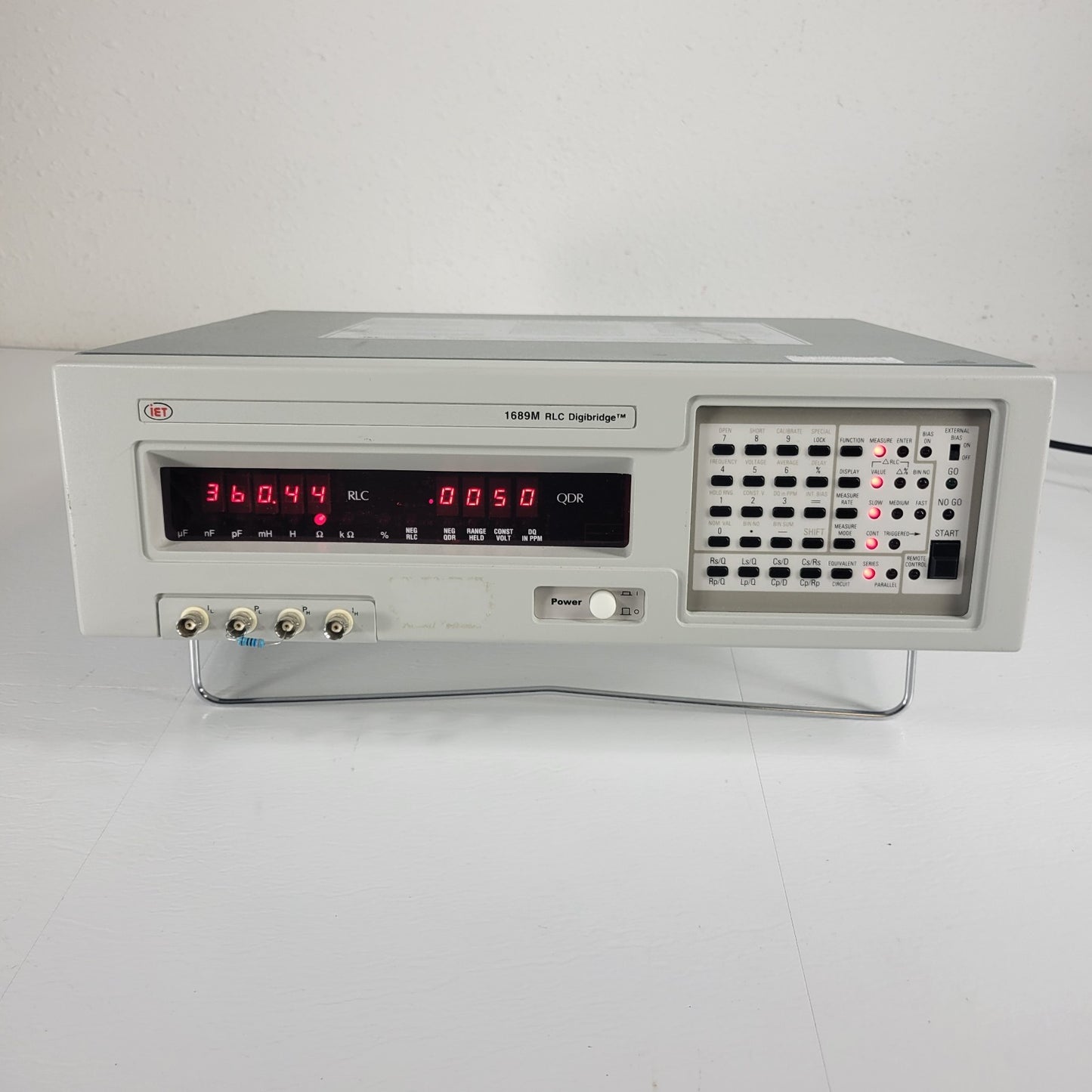 TESTED IET 1689M RLC Digibridge Multimeter High Precision Benchtop Auto Trigger