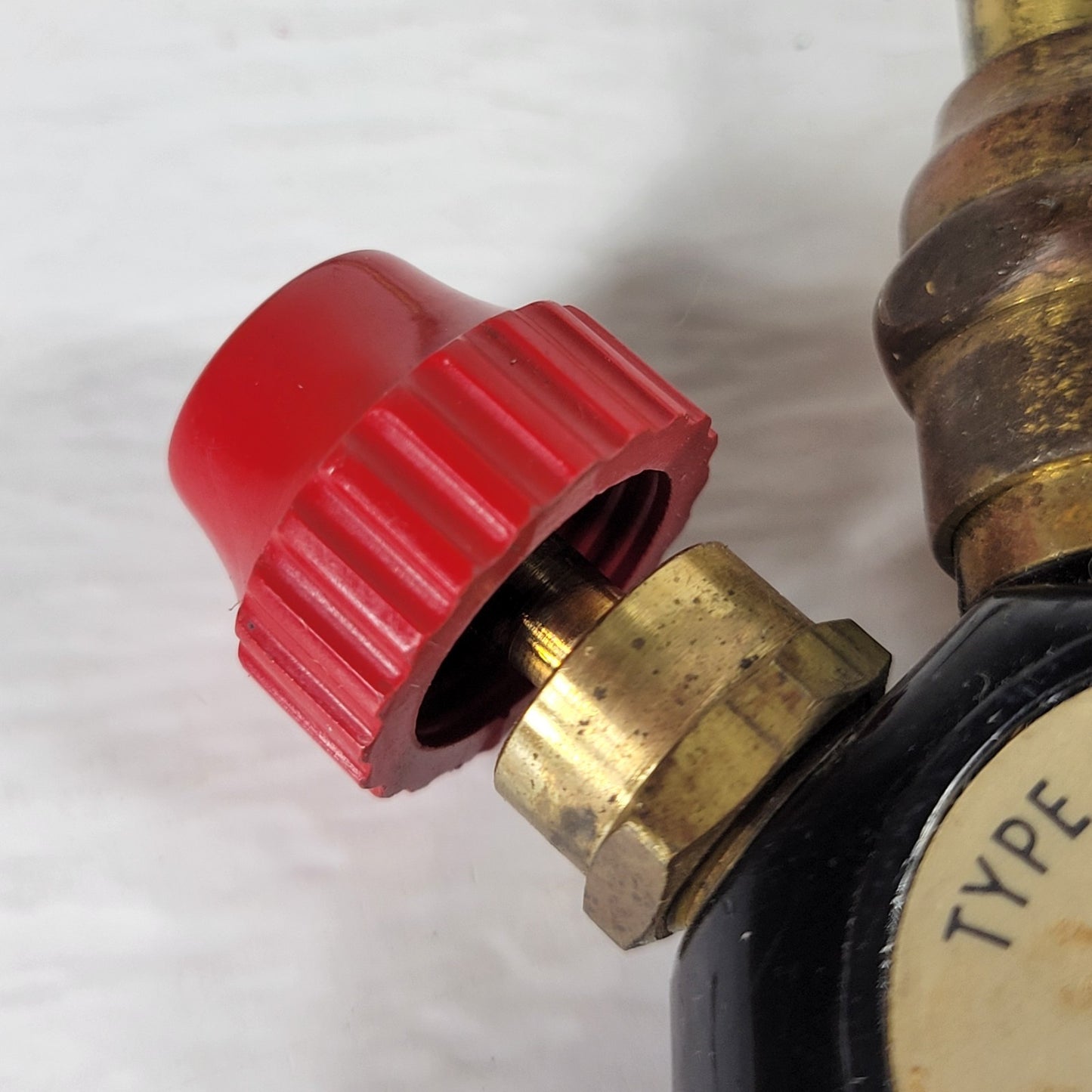 VERIFLO Type 3A Blowpipe, Air & Gas Inlets, Red and Green Tips, Good Condition