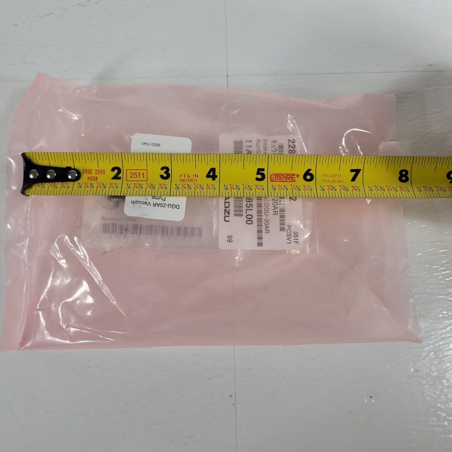 Shimadzu DGU-20AR Vacumm Pump 228-63035 Parts Intake Air Filter Mini Chamber