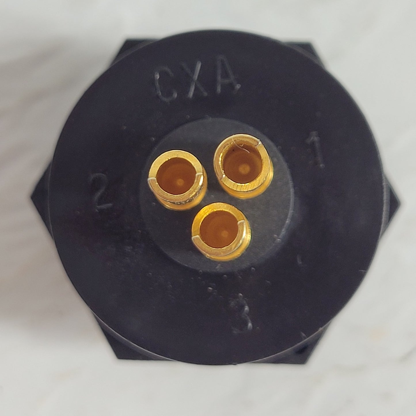 1 Unit Conxall 4182-3SG-300 Connector Solder Cup 3 Socket Gold over Nickel -55