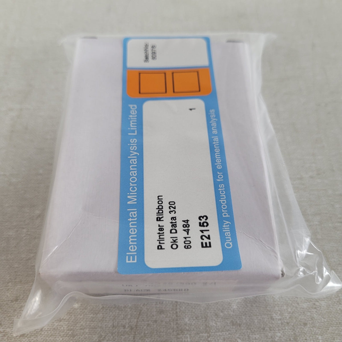 Elemental Microanalysis E2153 601-484 OKI Data 320 Ribbon for LECO Analyzer