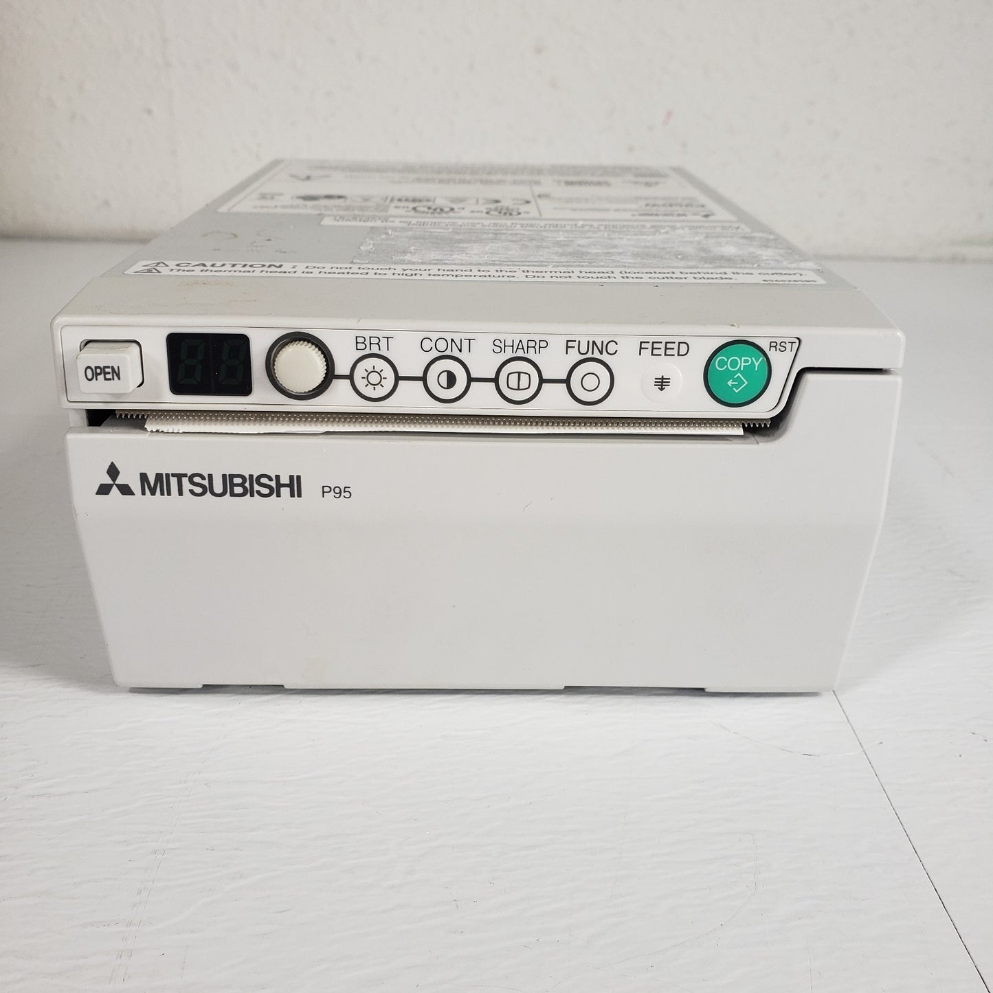 MITSUBISHI P95DW Digital Monochrome Printer with USB Type-B, No Power Cable