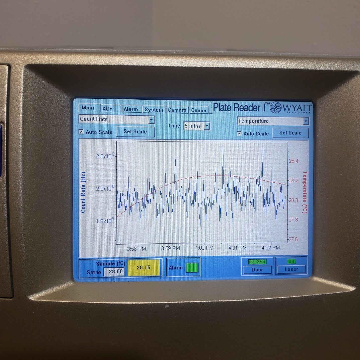 TESTED w/ VIDEO Wyatt WPR2-05 DynaPro PlateReader II DLS Particle Size Analyzer
