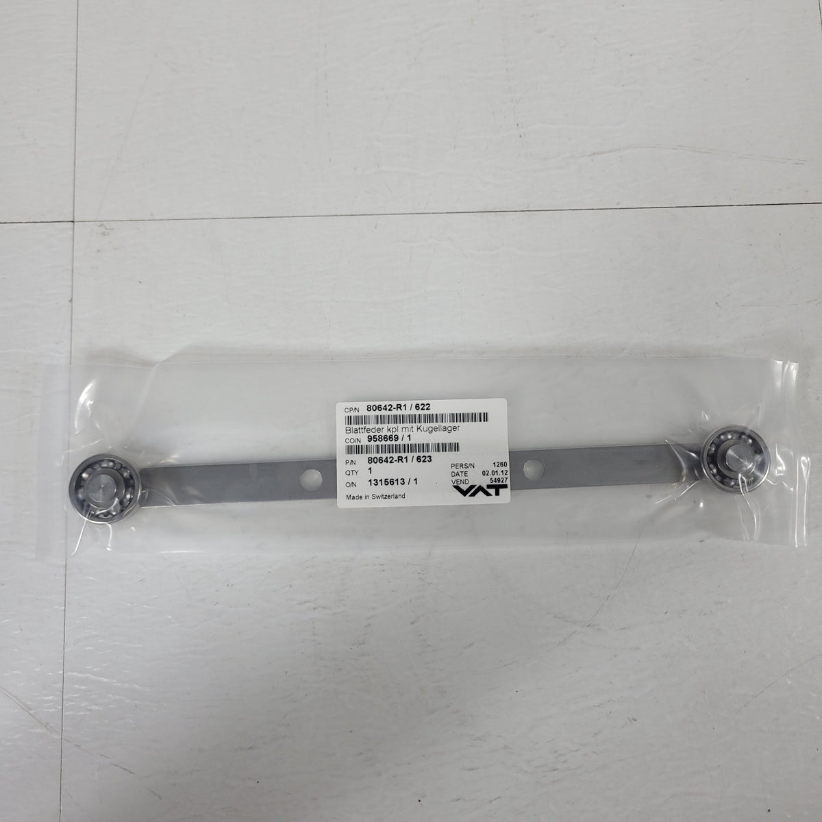 VAT 419088 DN200 Series 14 High Vacuum Gate Valve Spare Parts Kit NEW