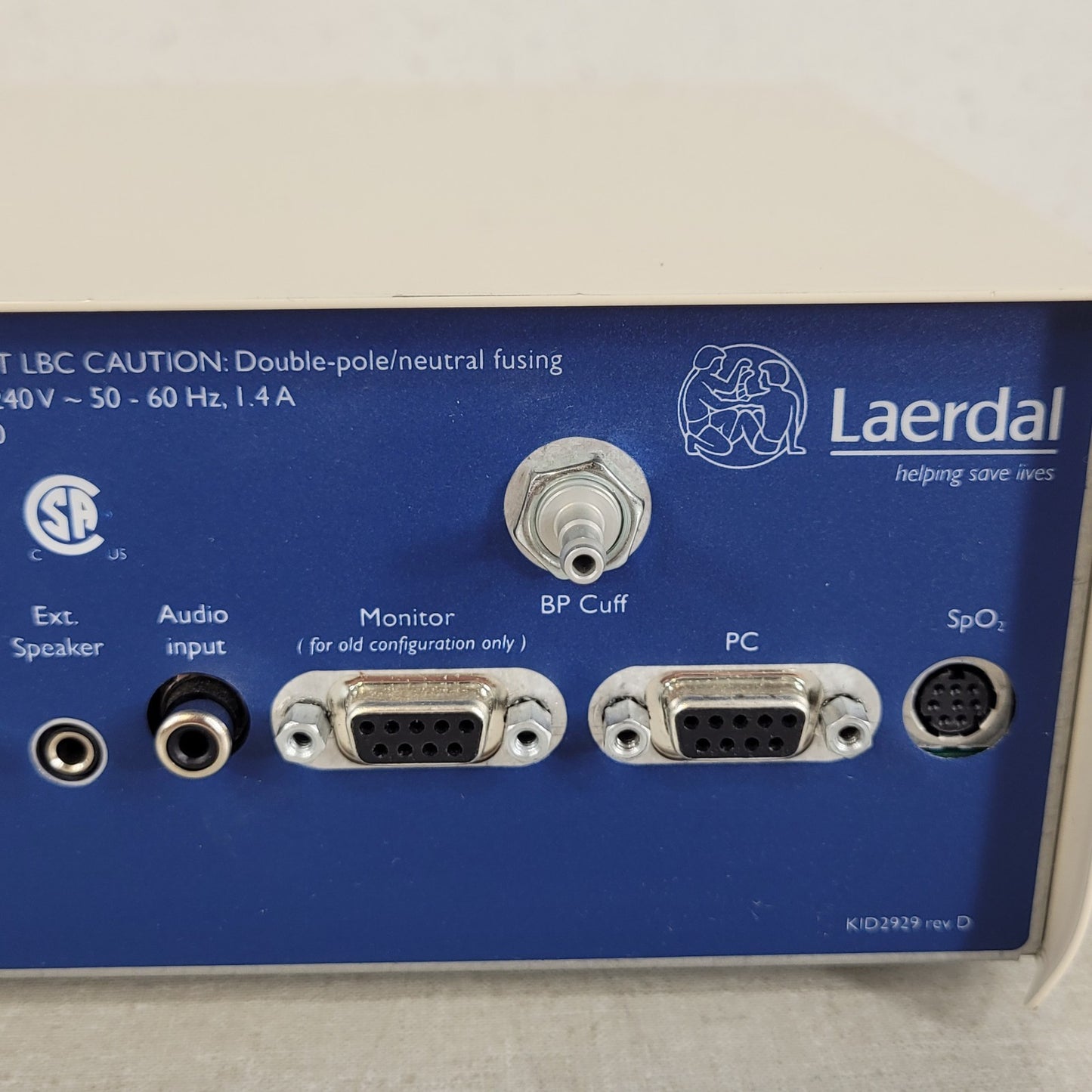Laerdal 380100 SimMan SimBaby Link Box Patient Simulator Interface Cable