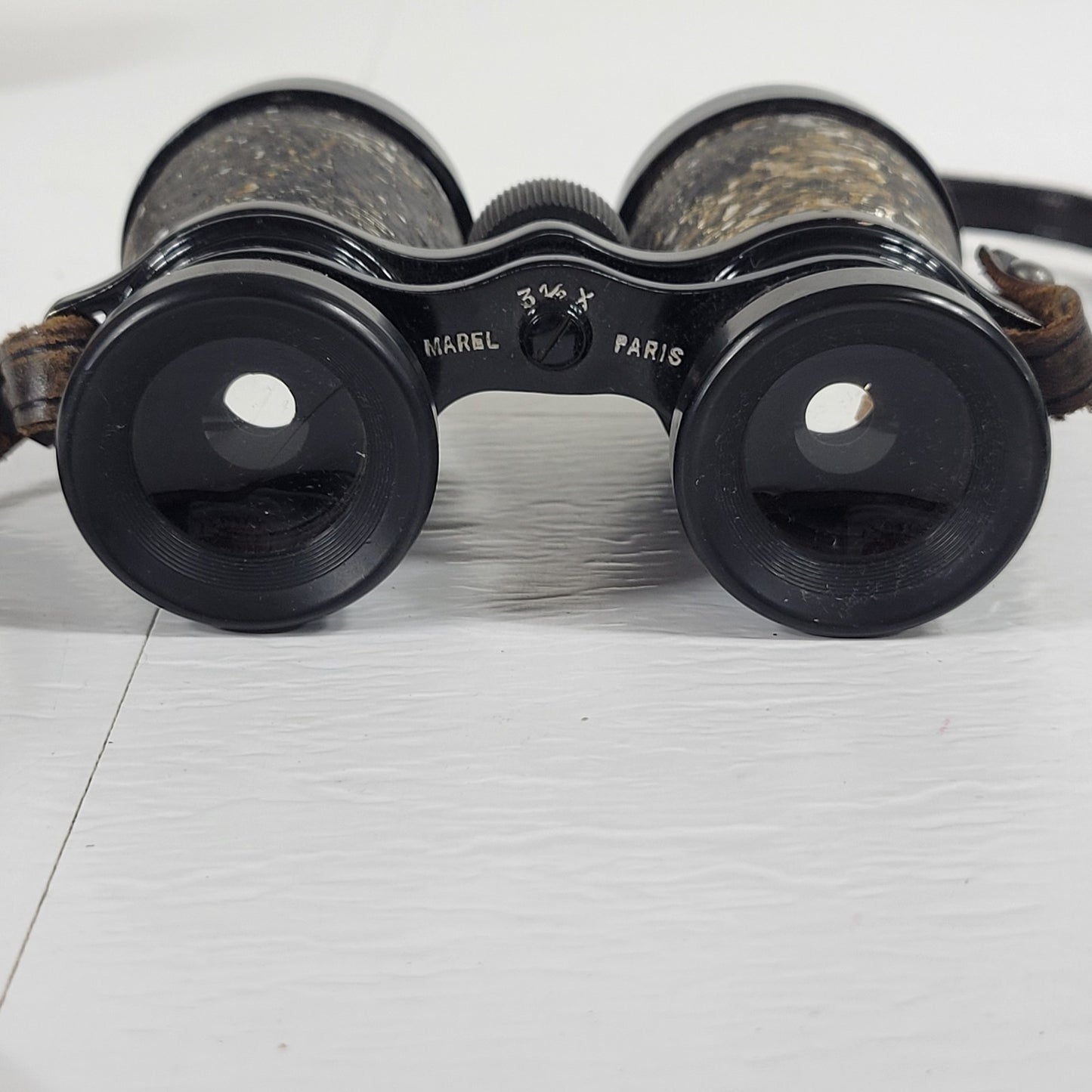TWO-PACK VINTAGE MAREL 3-1/2x Magnification Binoculars, Carrying Cases Included