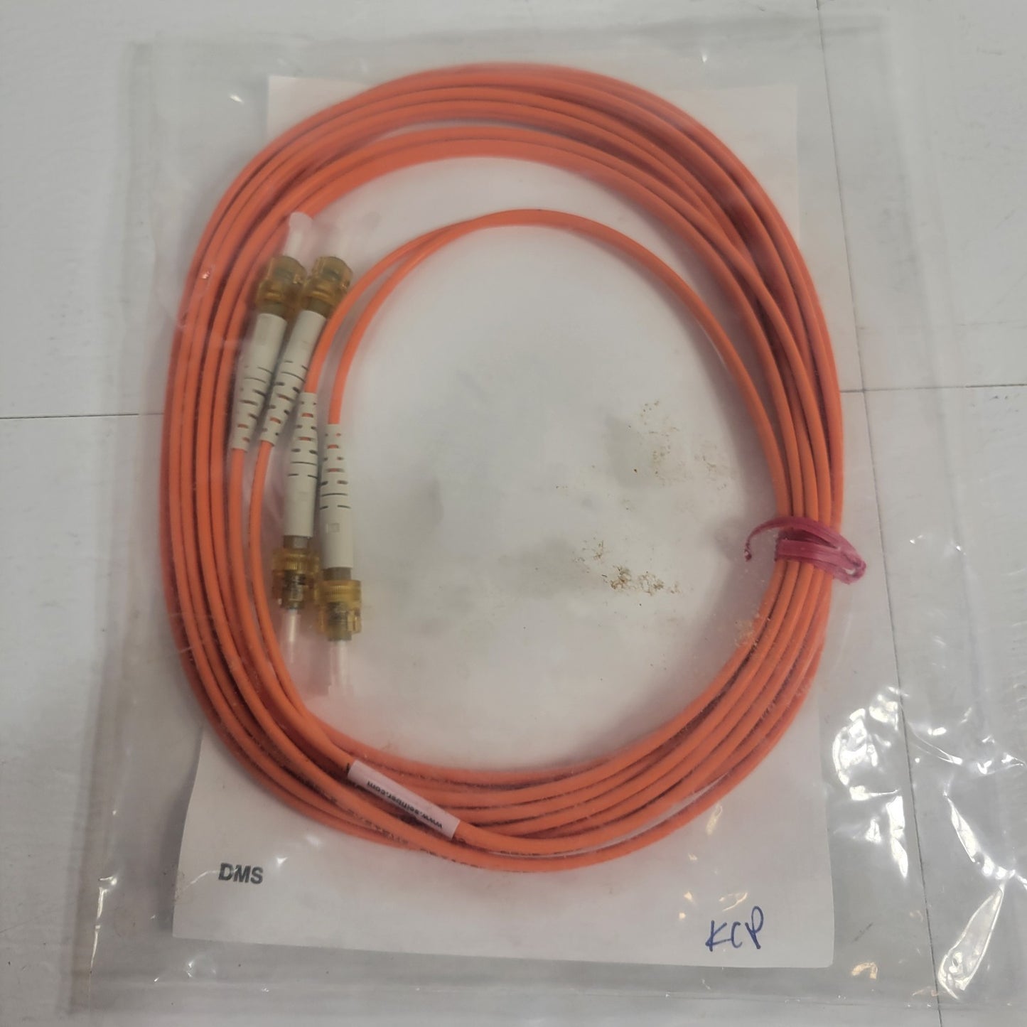Schweitzer SEL C808Z020SSX0005 5m Duplex 62.5/125um Fiber Optic ST-ST Cable