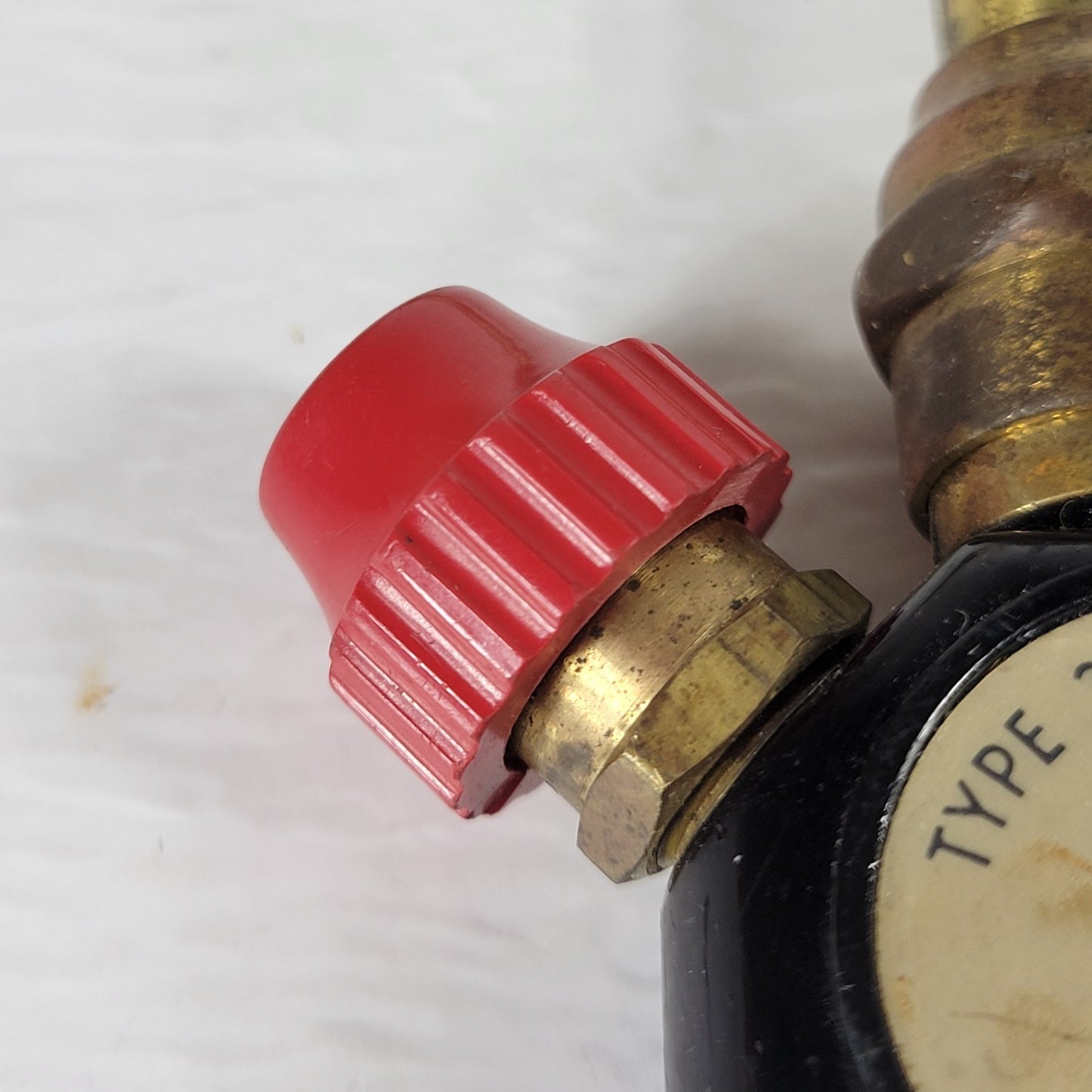 VERIFLO Type 3A Blowpipe, Air & Gas Inlets, Red and Green Tips, Good Condition