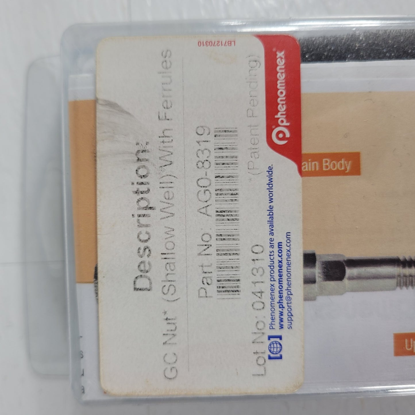 Zebron AG0-8319 Cool-Lock Nut GC Nut with Ferrules 5850, 5890, 6890, 6850 GC Sys