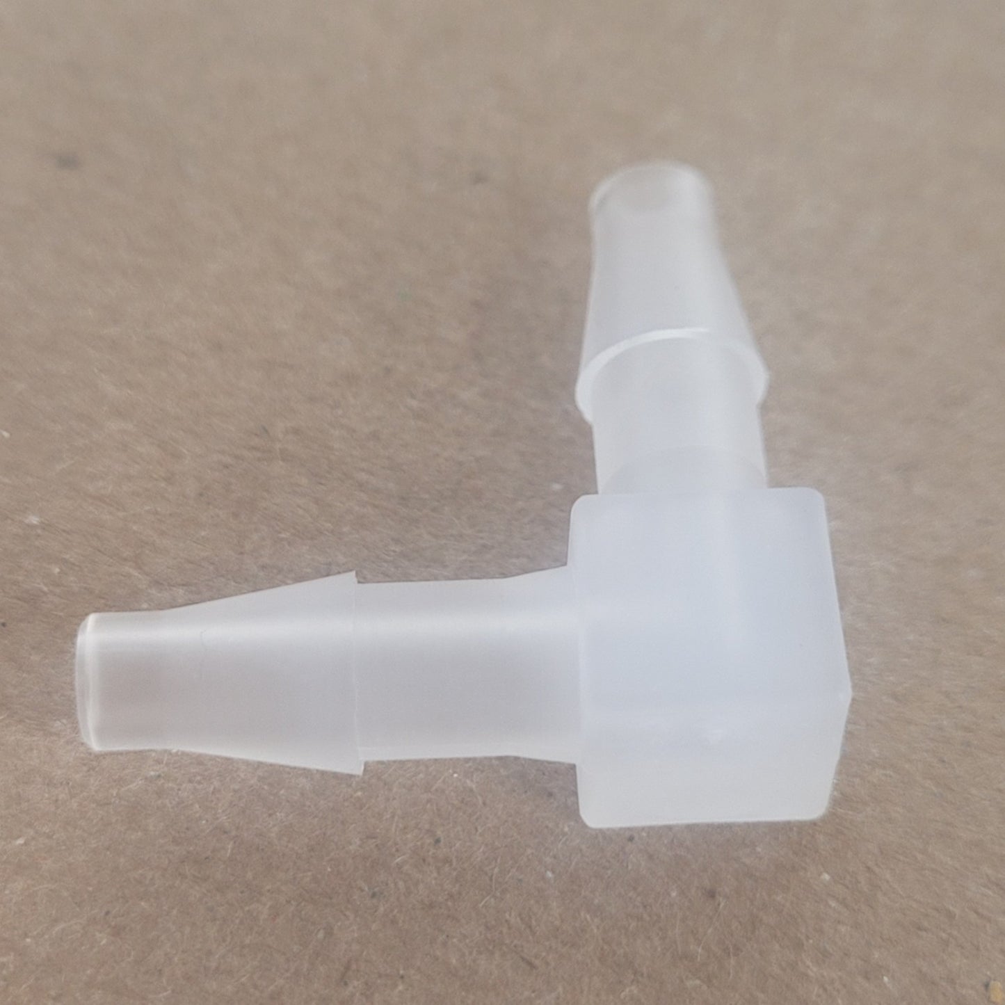 Waters WAT078865 3/16in Plastic Barbed Tube Elbow Fittings HPLC Lot of 2