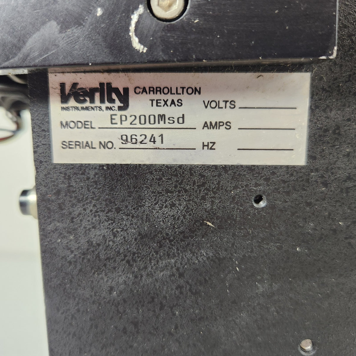 Verity EP200Msd Scanning Monochromator Detector 185-920nm 500um Slit 0.2m