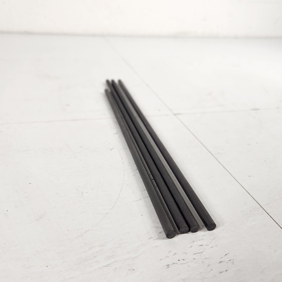 4x Ted Pella 61-22 Carbon Graphite Rods 1/4" x 12" SEM Evaporation Broken