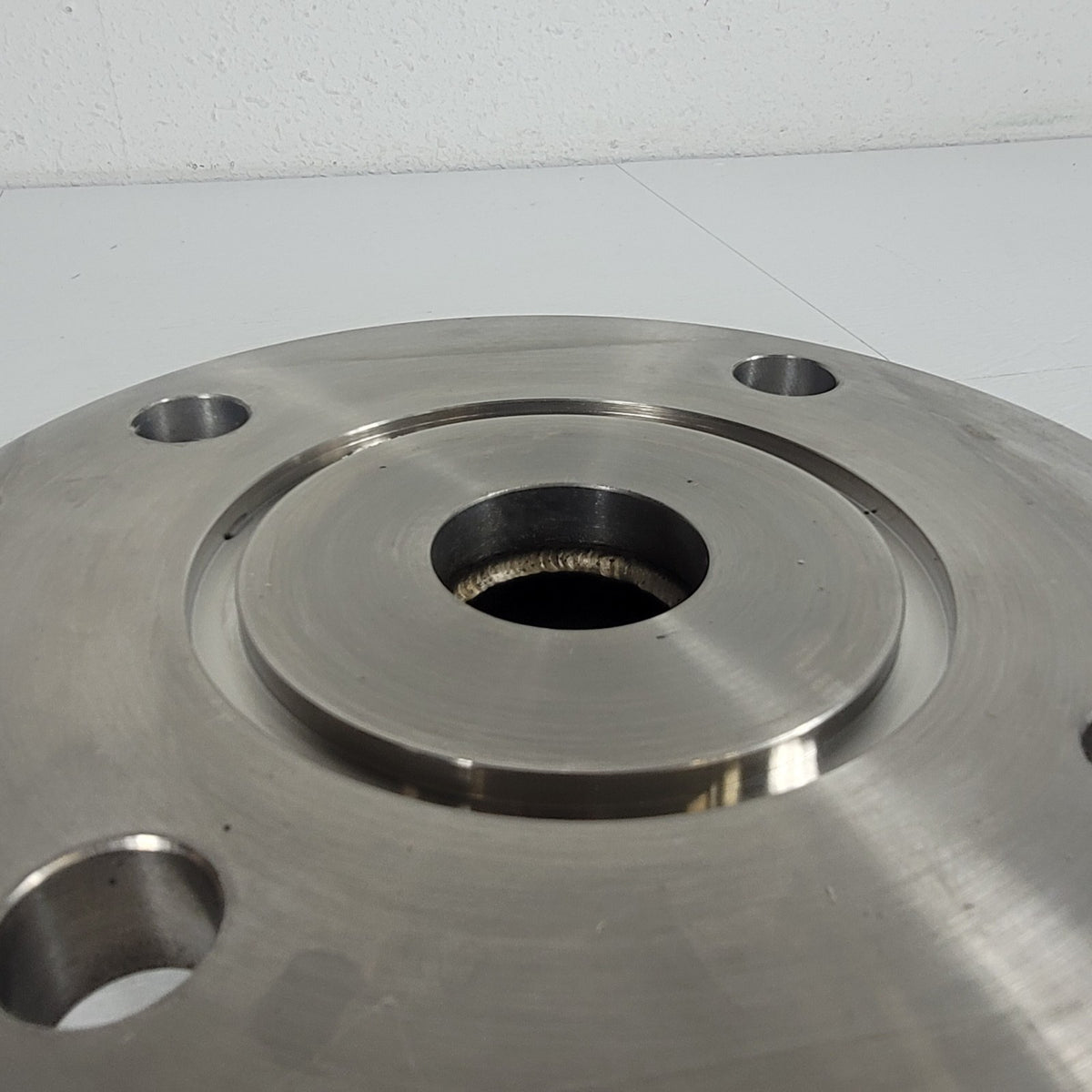 ANSI 3 ASA 7.5" Flat Face to KF40 NW40 Stainless High Vacuum Flange Adapter