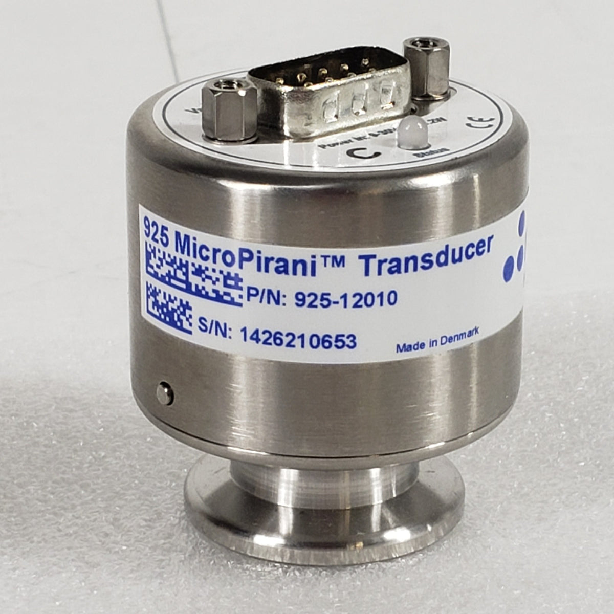TESTED MKS 925-12010 MicroPirani Vacuum Gauge Transducer KF16 RS485
