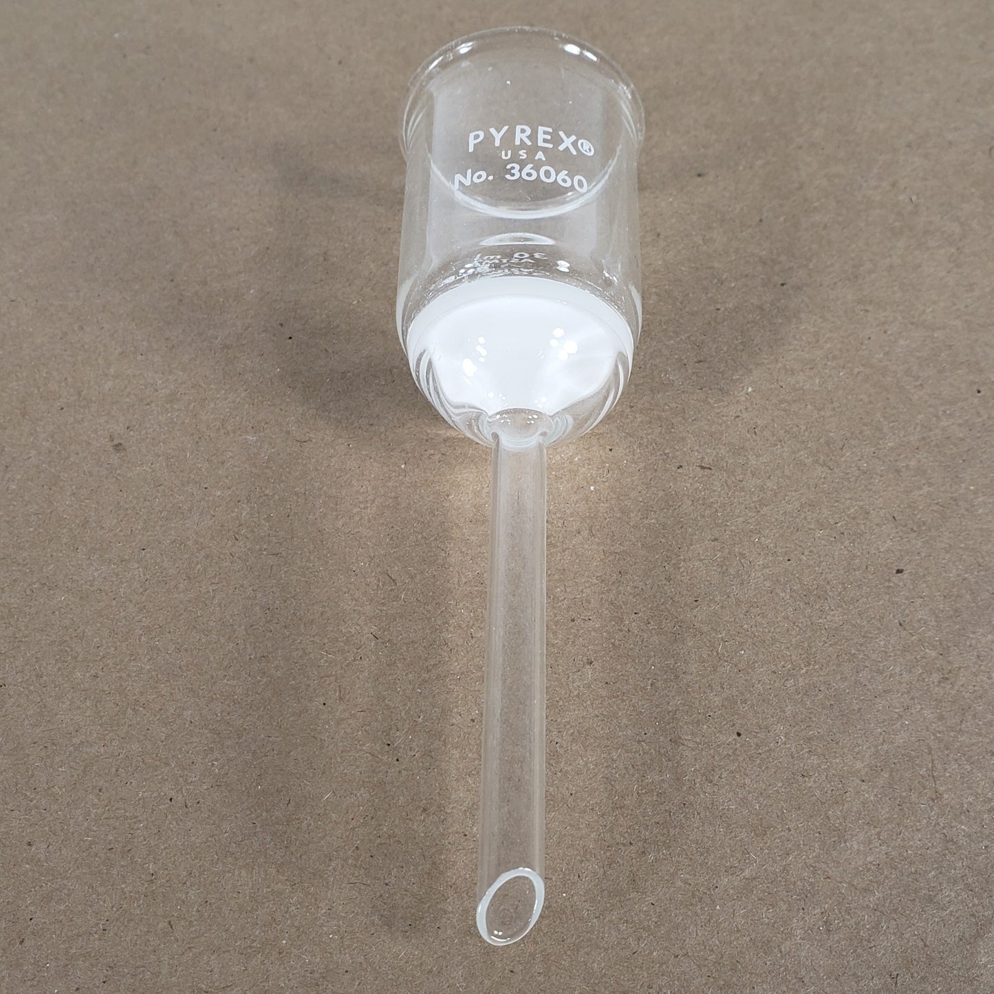 Lot 4 Synthware Pyrex F603030M 30mL Buchner Filter Funnels Medium Frit 30mm Chem