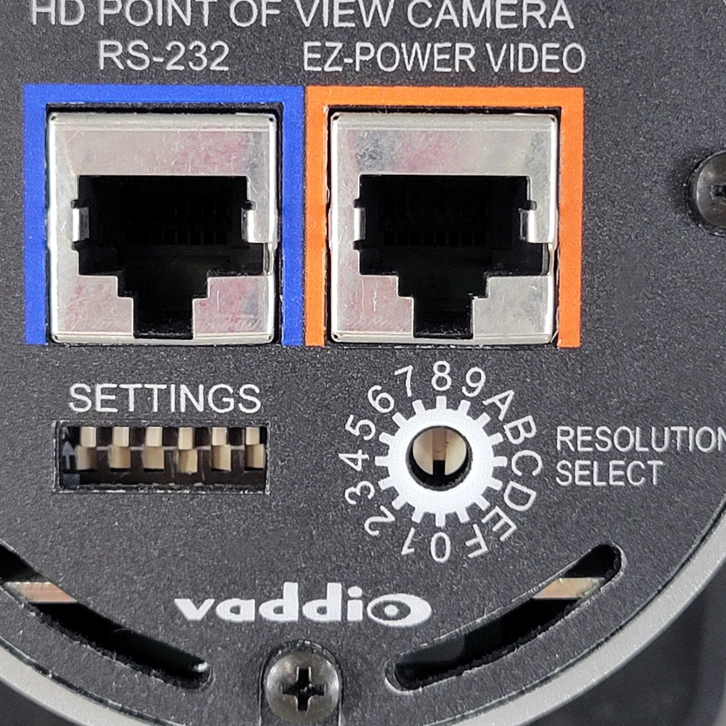 Vaddio ZoomSHOT 20 HD POV Camera 20x Zoom RS-232 EZ-Power Remote