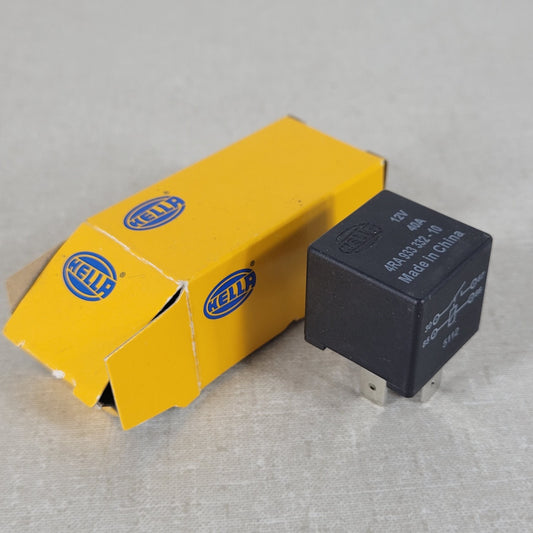 Hella 4RA 933 332-10 12V 40A 5-Pin Changeover Conversion Relay w/ Box