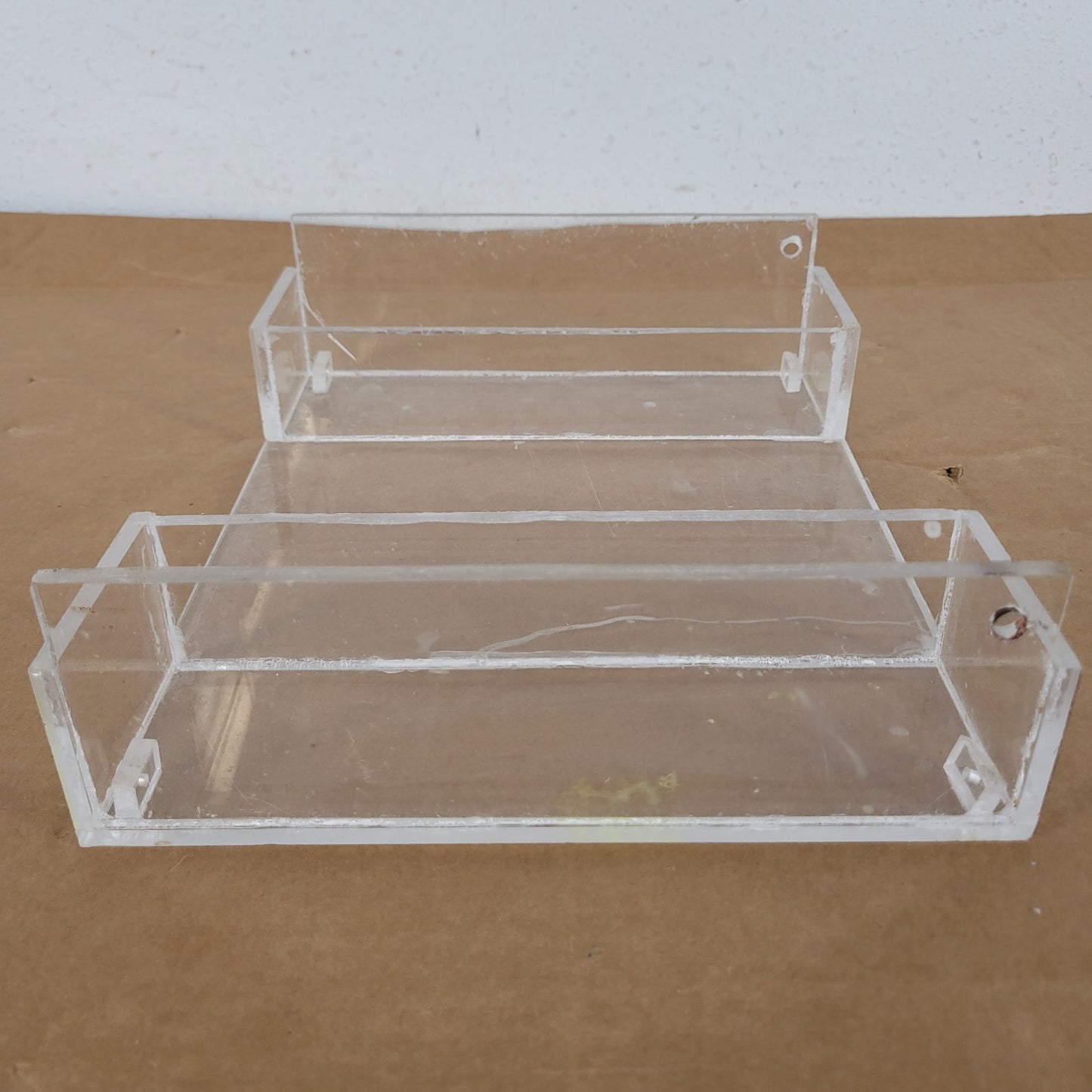 Vintage Acrylic Cellulose Acetate Electrophoresis Chamber Tank Base Parts