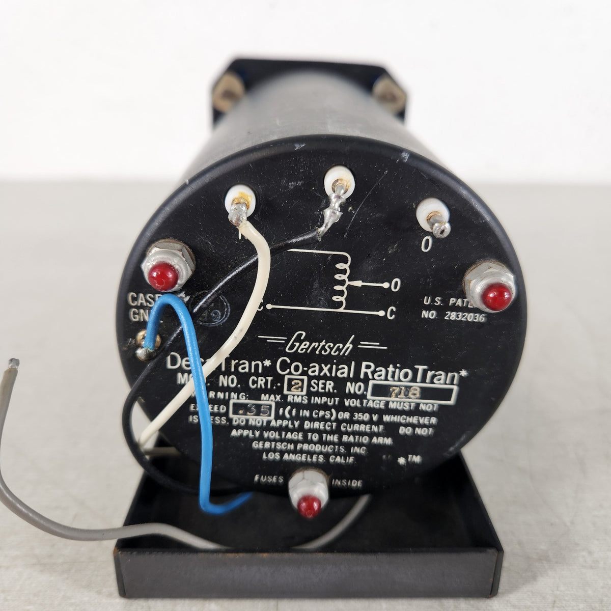 Gertsch CRT-3 Coaxial RatioTran DecaTran AC Voltage Divider Transformer