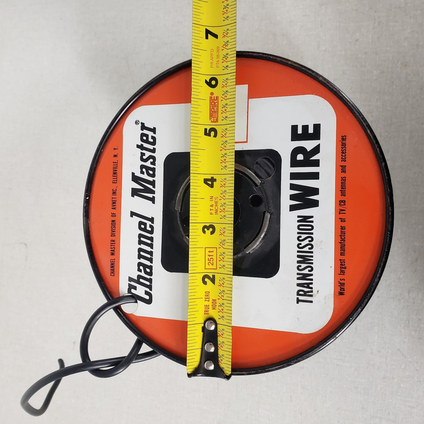 Channel Master 9557-500 4-Conductor Antenna Rotor Cable Wire 280ft Partial Reel