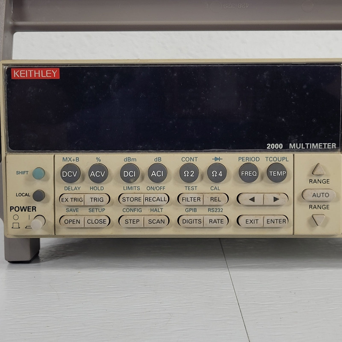 TESTED Keithley 2000 6.5-Digit Bench Digital Multimeter DMM GPIB RS-232