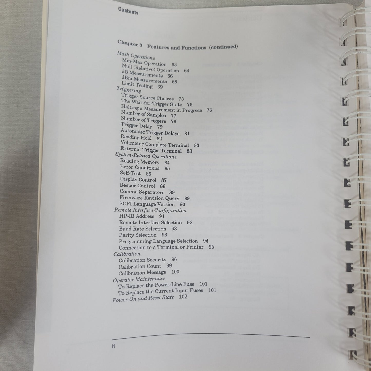 HP 34401A Digital Multimeter User's Guide Manual 34401-90003 Hewlett Packard OEM