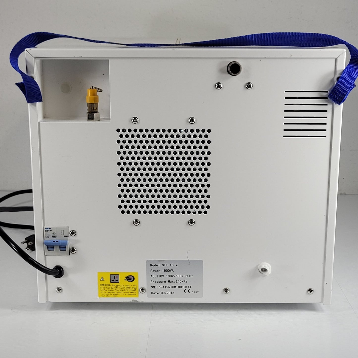TESTED Benchmark BioClave STE-16M 16L Benchtop Steam Sterilizer Autoclave