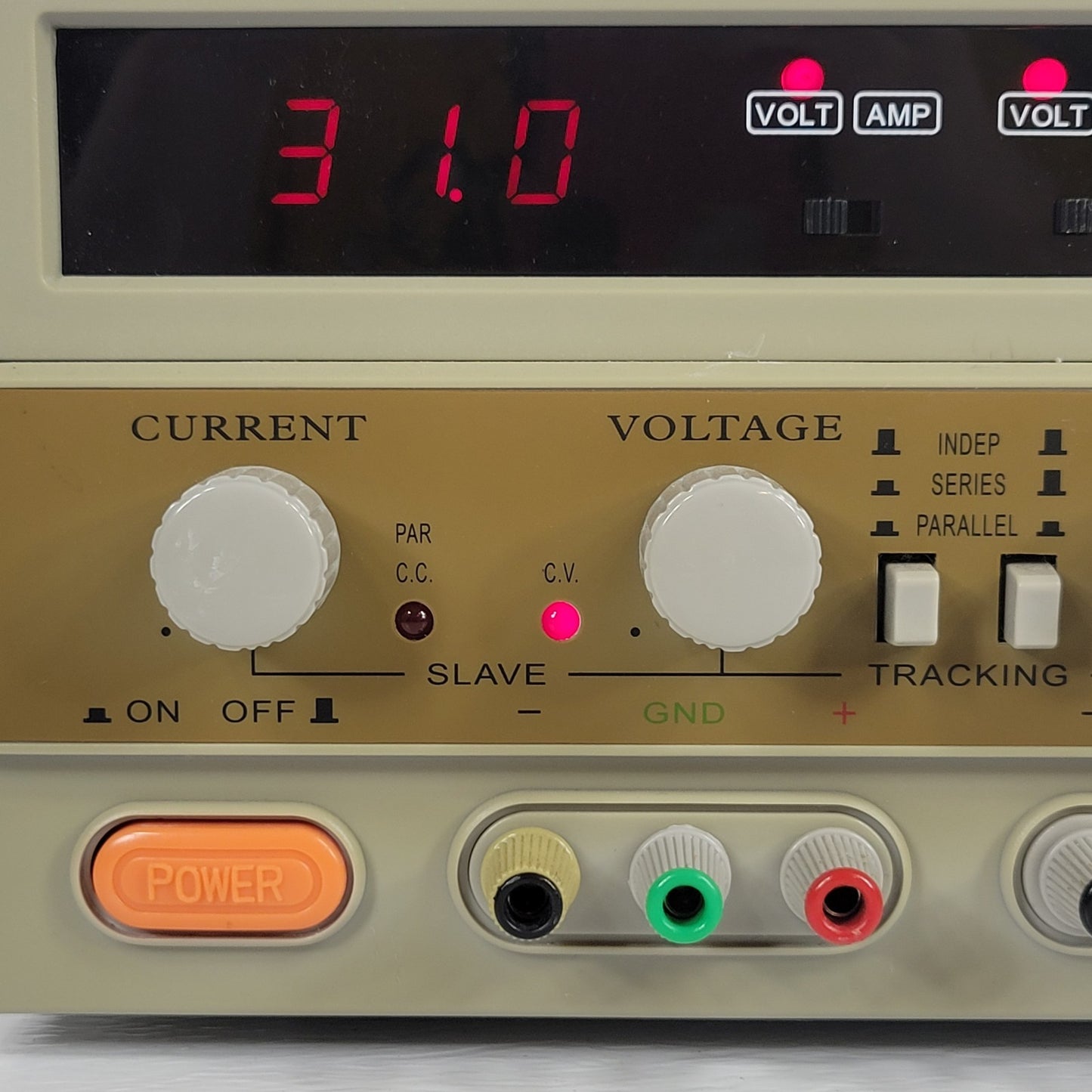 TESTED RSR HY3002-3 Triple Output Linear DC Power Supply 2x0-30V 2A 5V3A Grade B