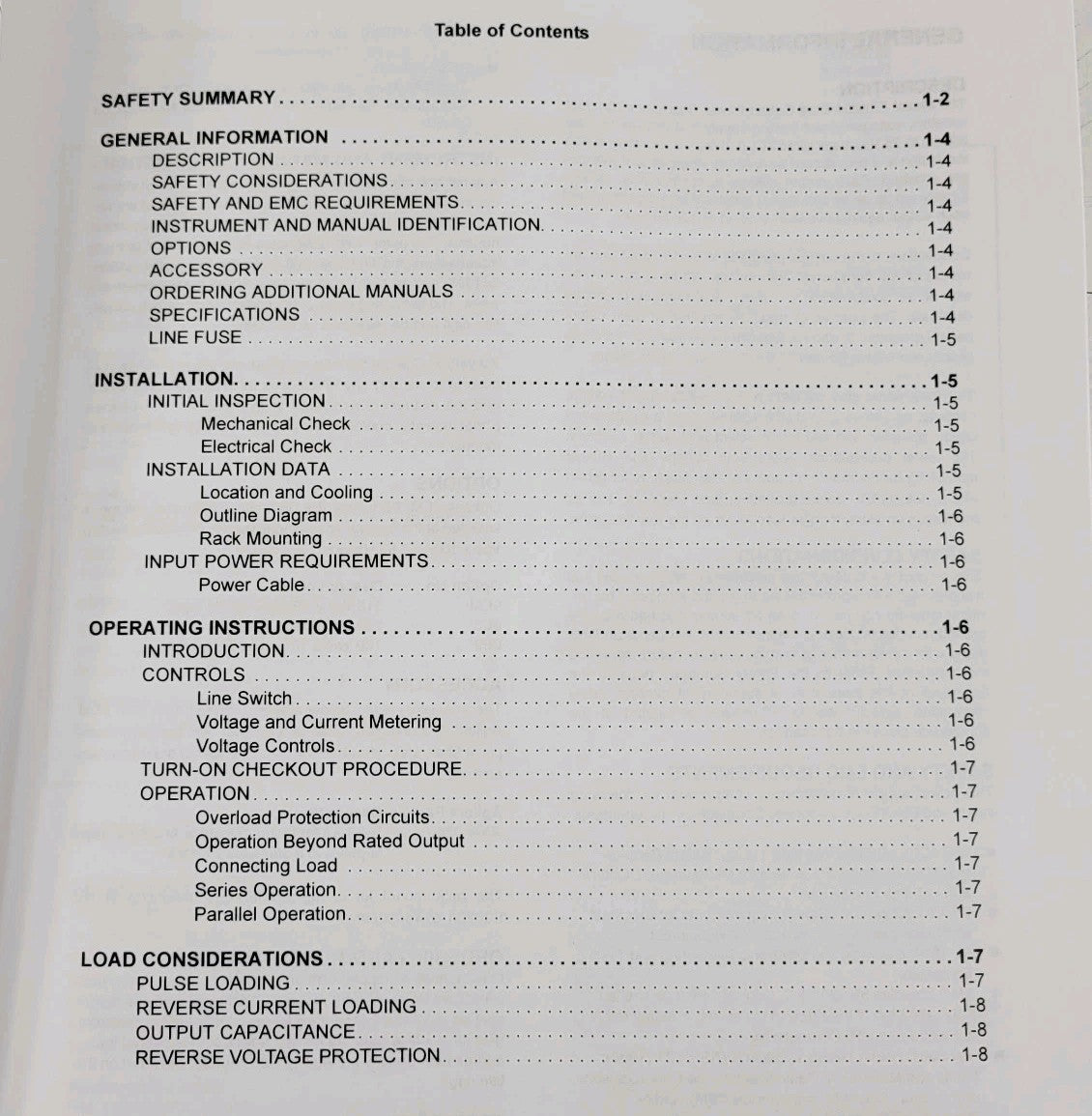 Agilent E3620-90001 E3620A DC Power Supply Operating Service Manual Edition 6