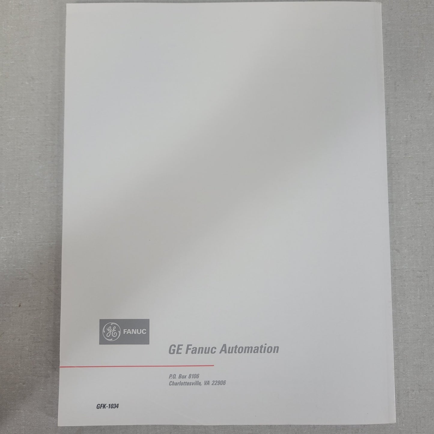 GE Fanuc GFK-1034 Series 90-30 Genius Bus Controller PLC User's Manual