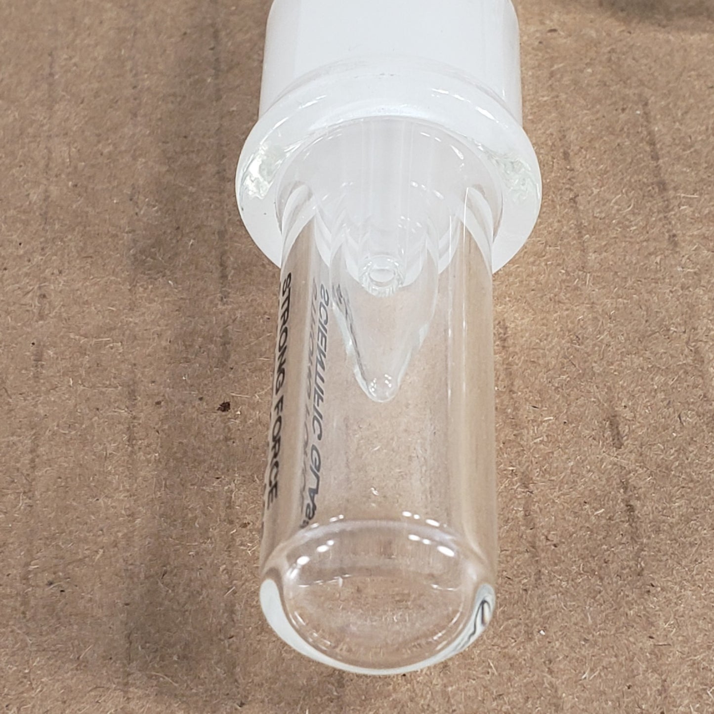 Unbranded Glass Micro Vaccum Sublimer/Cold Finger Assembly 3/8" Hose Inlets