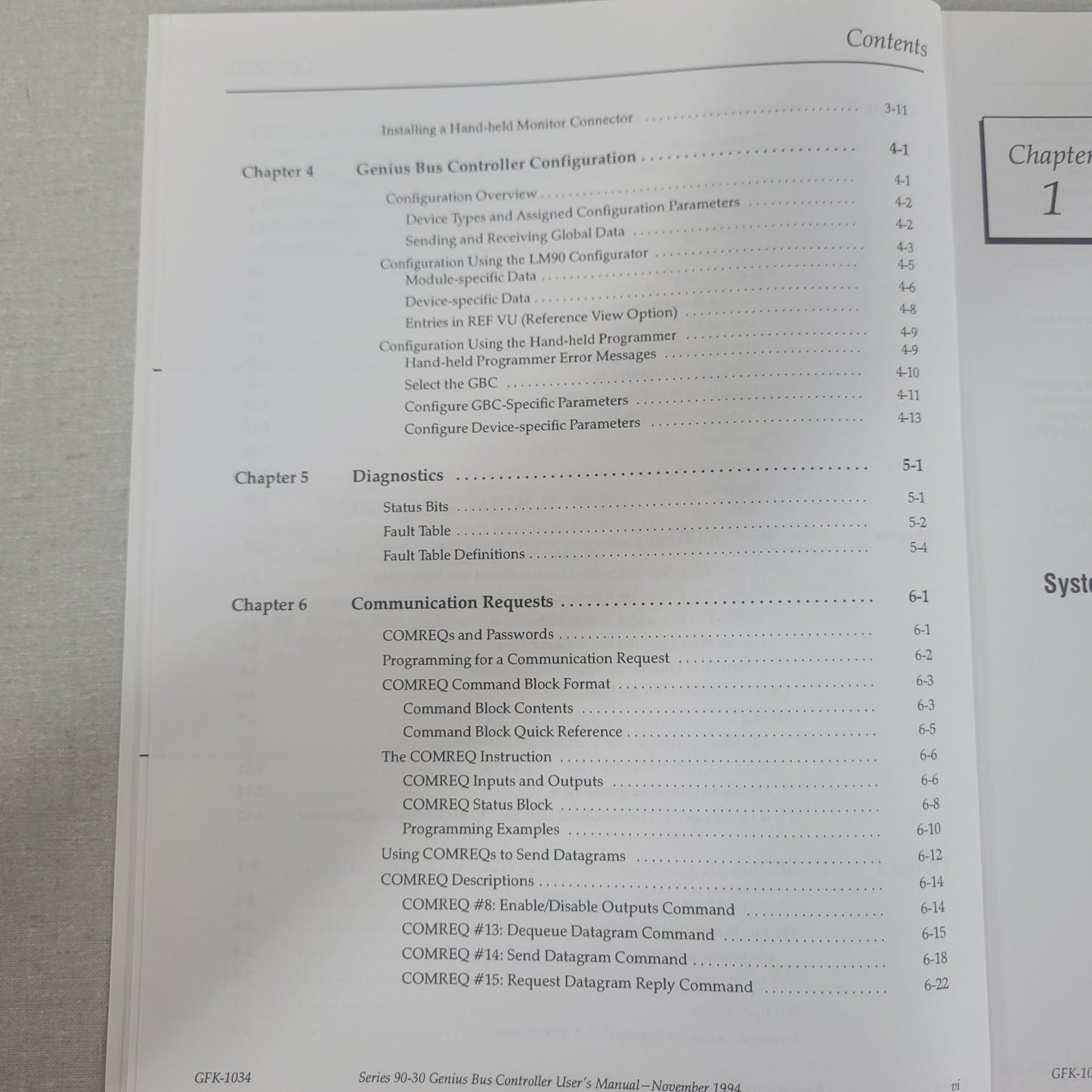 GE Fanuc GFK-1034 Series 90-30 Genius Bus Controller PLC User's Manual