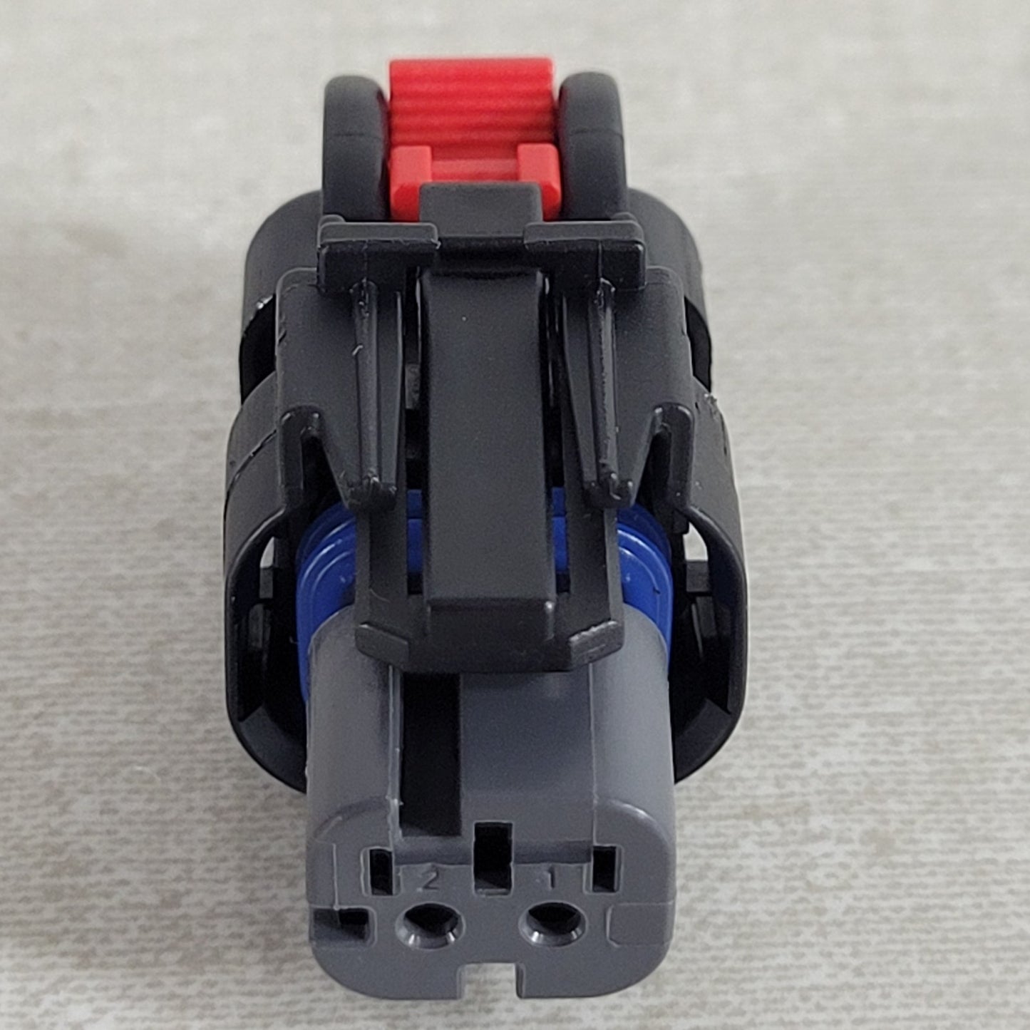 TE AMPSEAL 776427-2 16 2-Pin Plug Housing Female Sockets Key B Gray Sealed