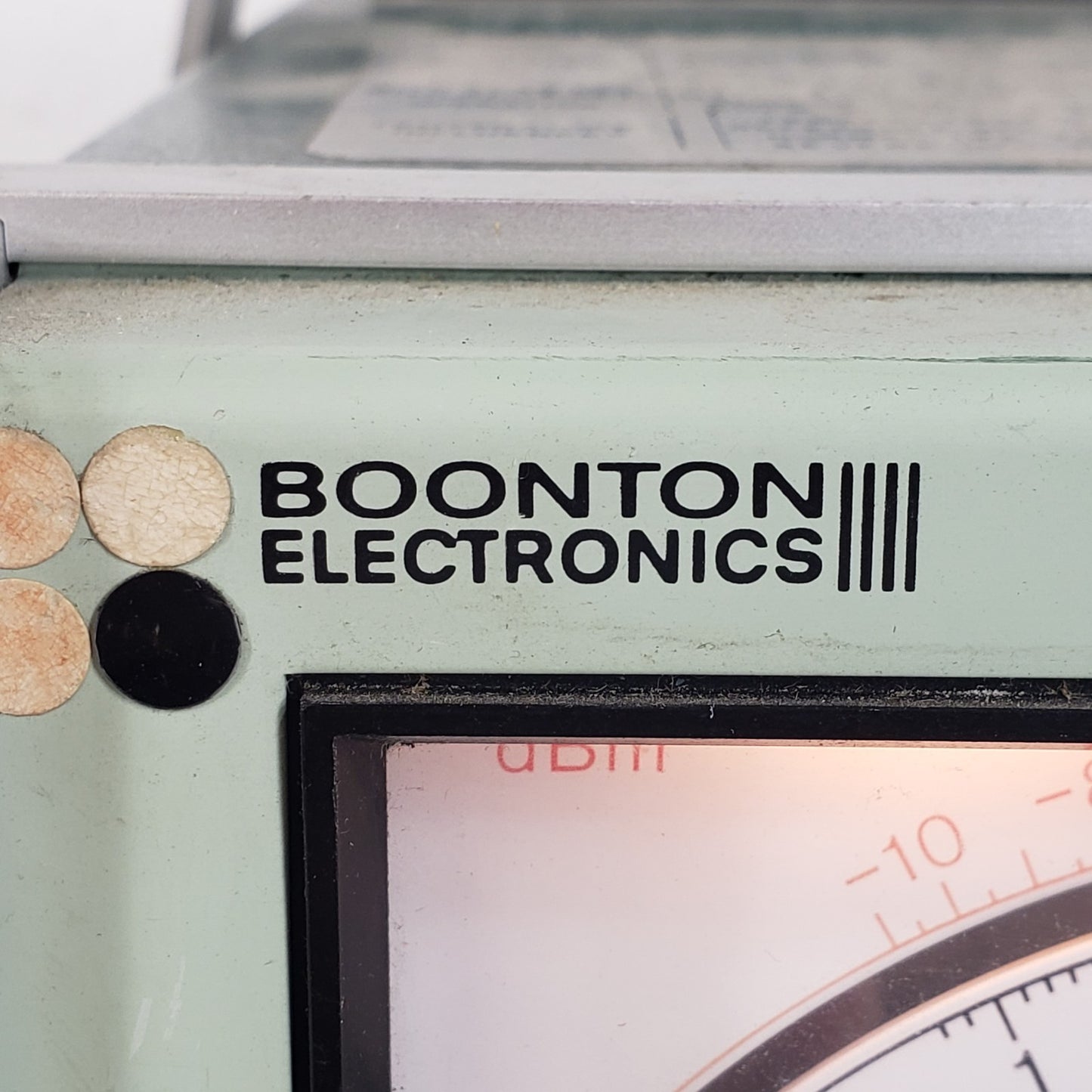UNTESTED Vintage Boonton 42A RF Microwattmeter Power Meter w/ Detector Cable