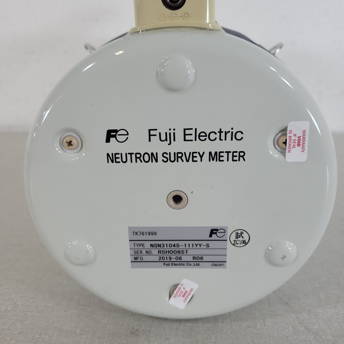 TESTED Fuji NSN3 NSN31045-111YY-S Neutron Survey Meter w/ Control Software