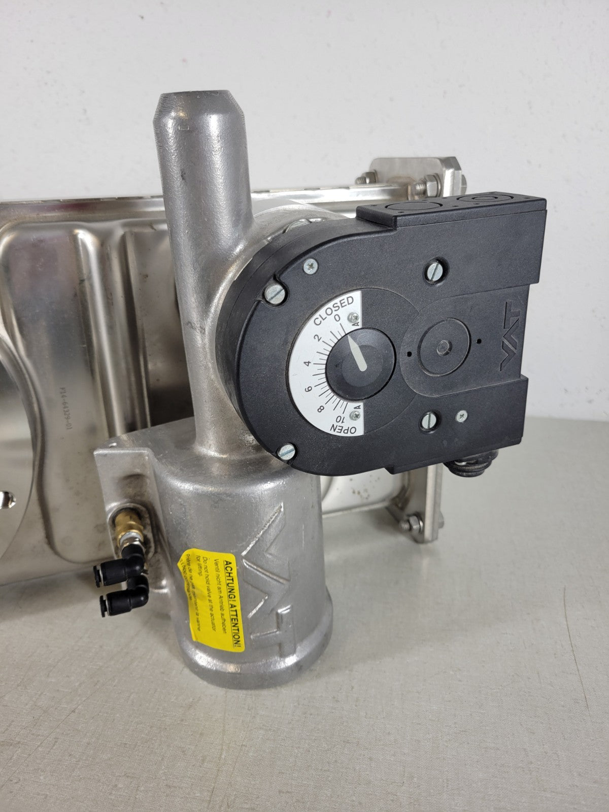 TESTED- VAT F14-64329-01 DN160 ISO-F ISO160 F Pneumatic High Vacuum Gate Valve