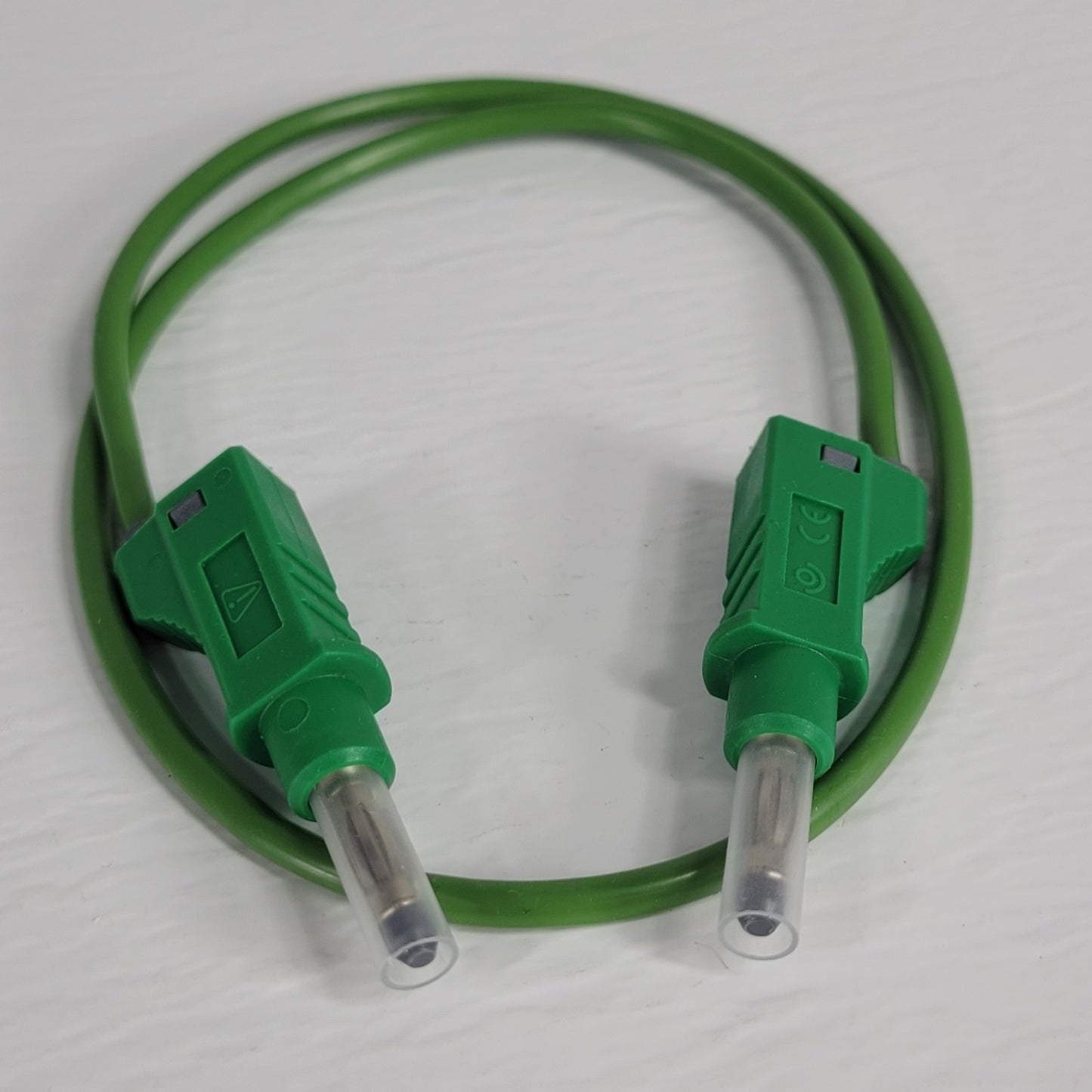 Stäubli Multi-Contact XZG425/SIL Green 4mm Stackable Banana Test Lead Cable