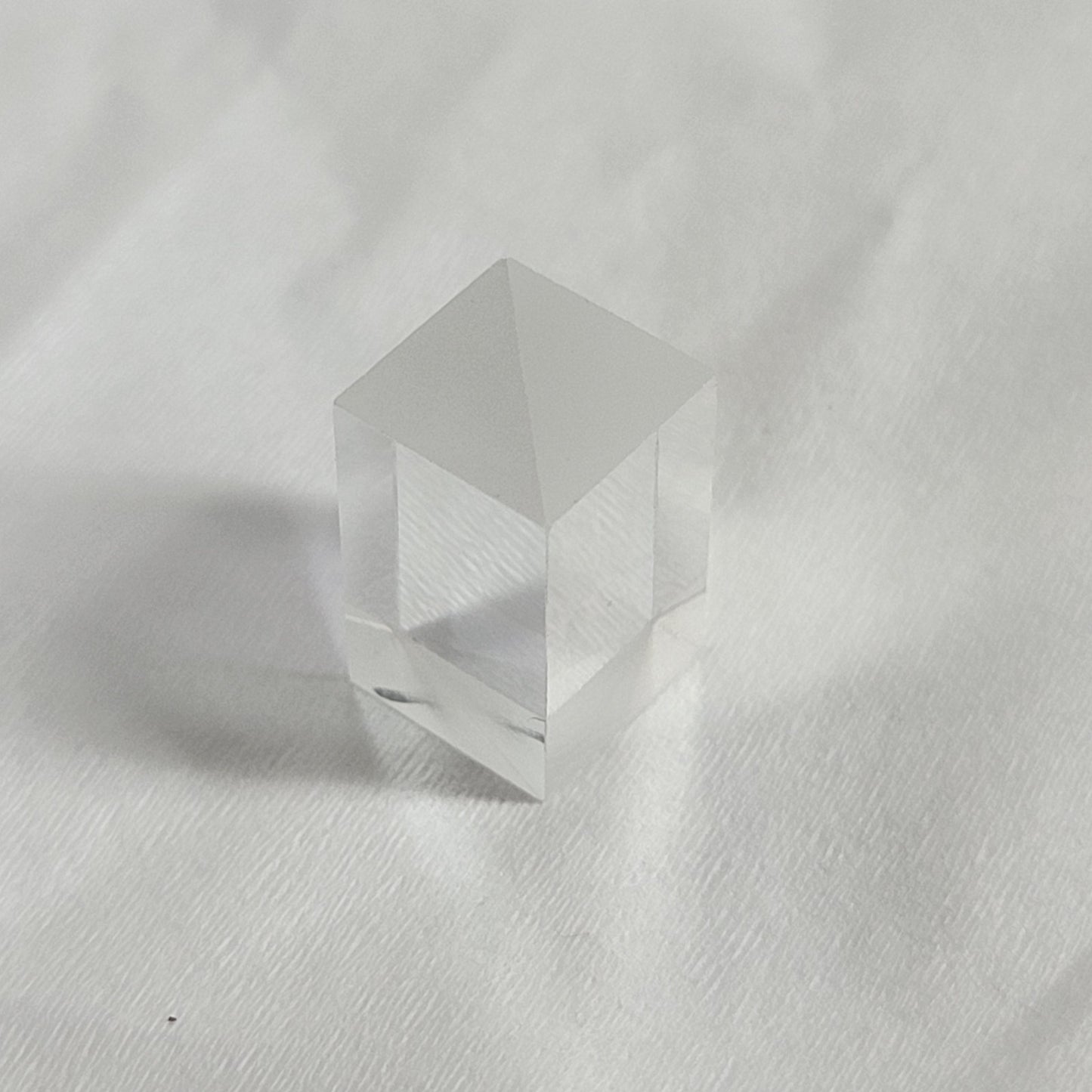 Beamspitter Prism 8.357x8.357x13mm H-LaF50B High Index Glass for Optical Science