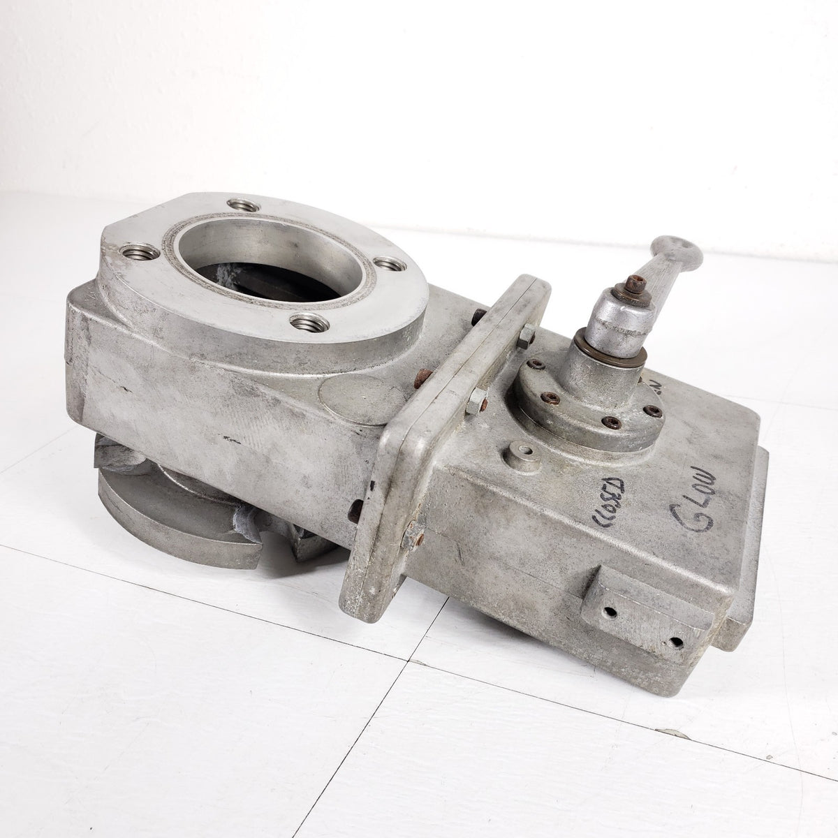 TESTED Vacuum Research Cenco 2" ASA Manual High Vacuum Gate Valve Neck Flange