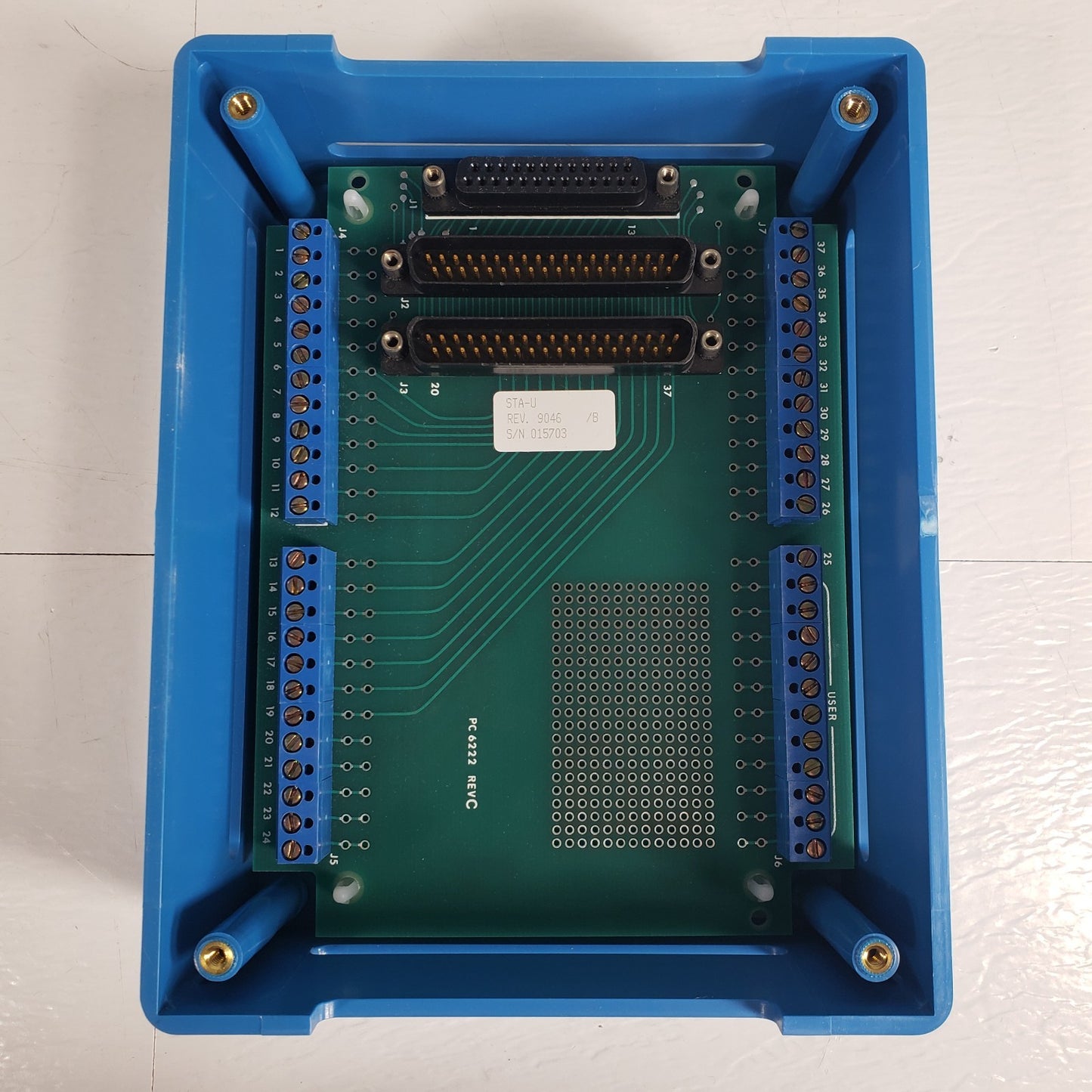 Keithley MetraByte STA-U Universal Screw Terminal Accessory Board STAU