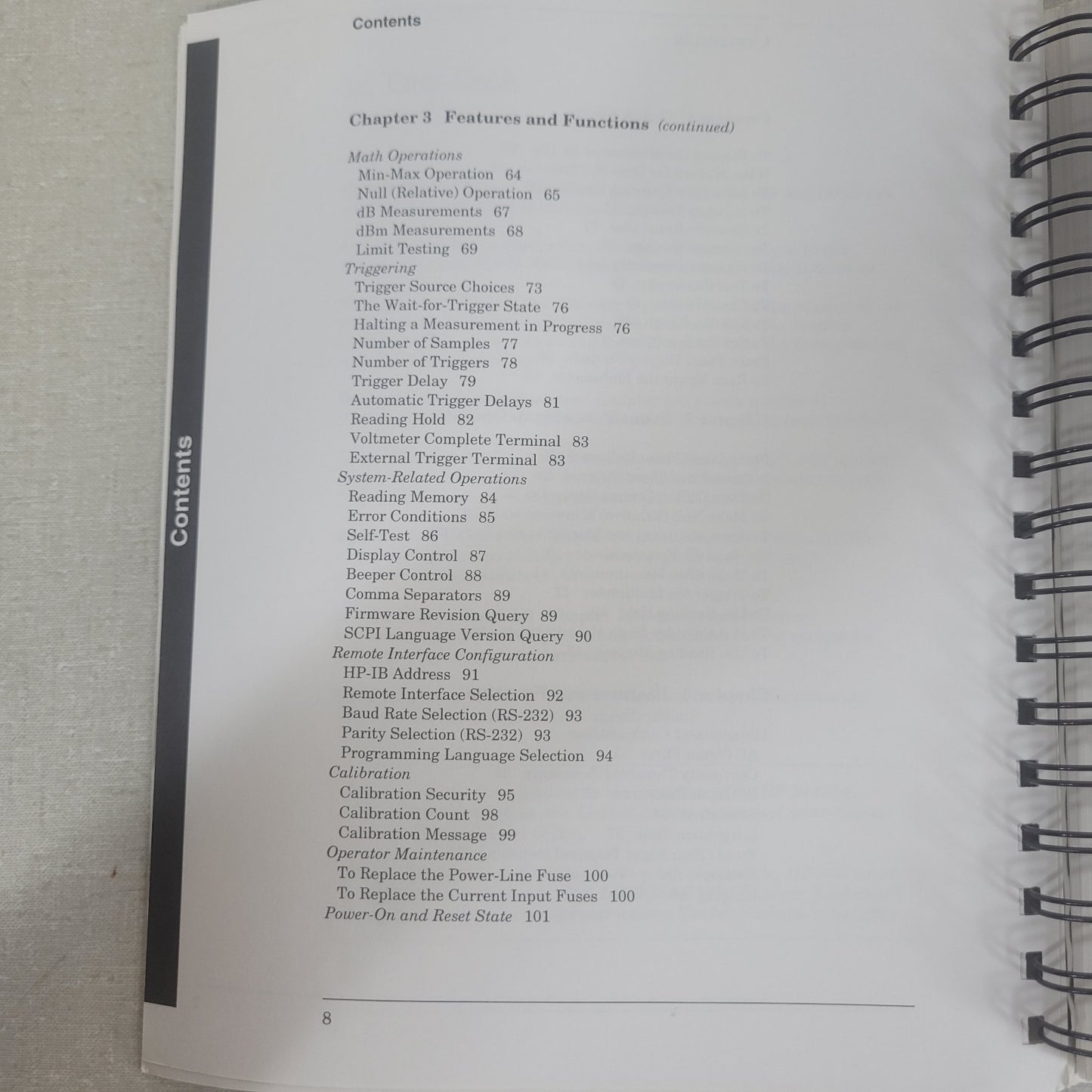 HP Agilent 34401A 6.5-Digit Digital Multimeter User Guide Manual 34401-90004