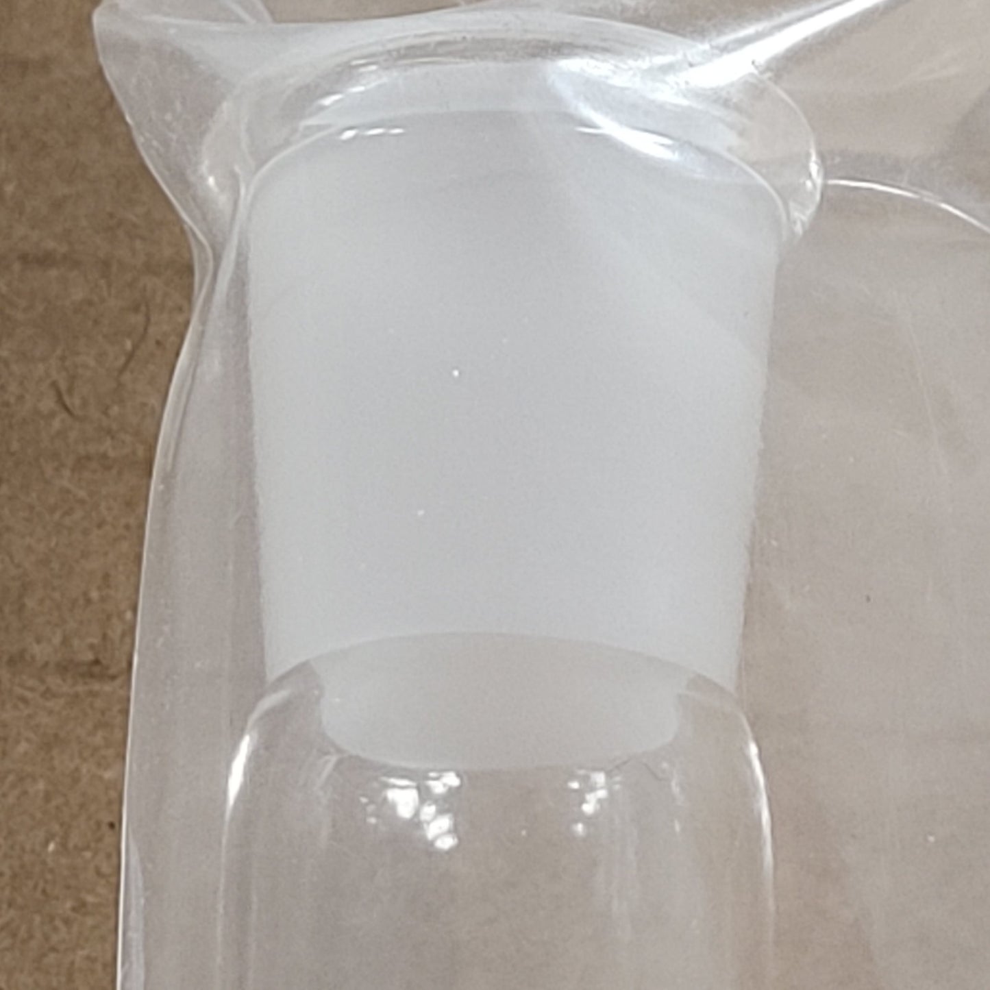 Lot of 3 Large Glass Reaction Tube Vessel 15" Height 3/4" OD 14/20 Central Neck