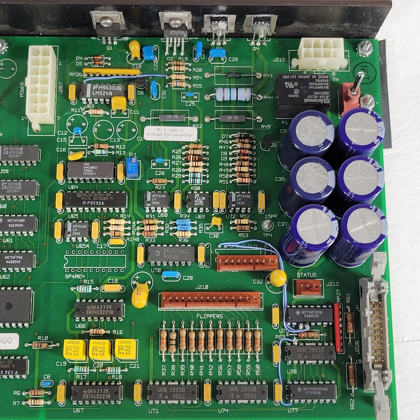 BIORAD 0120720 Rev. B1 From BioRad FTS-60A, OBE2 Digital Assembly Board
