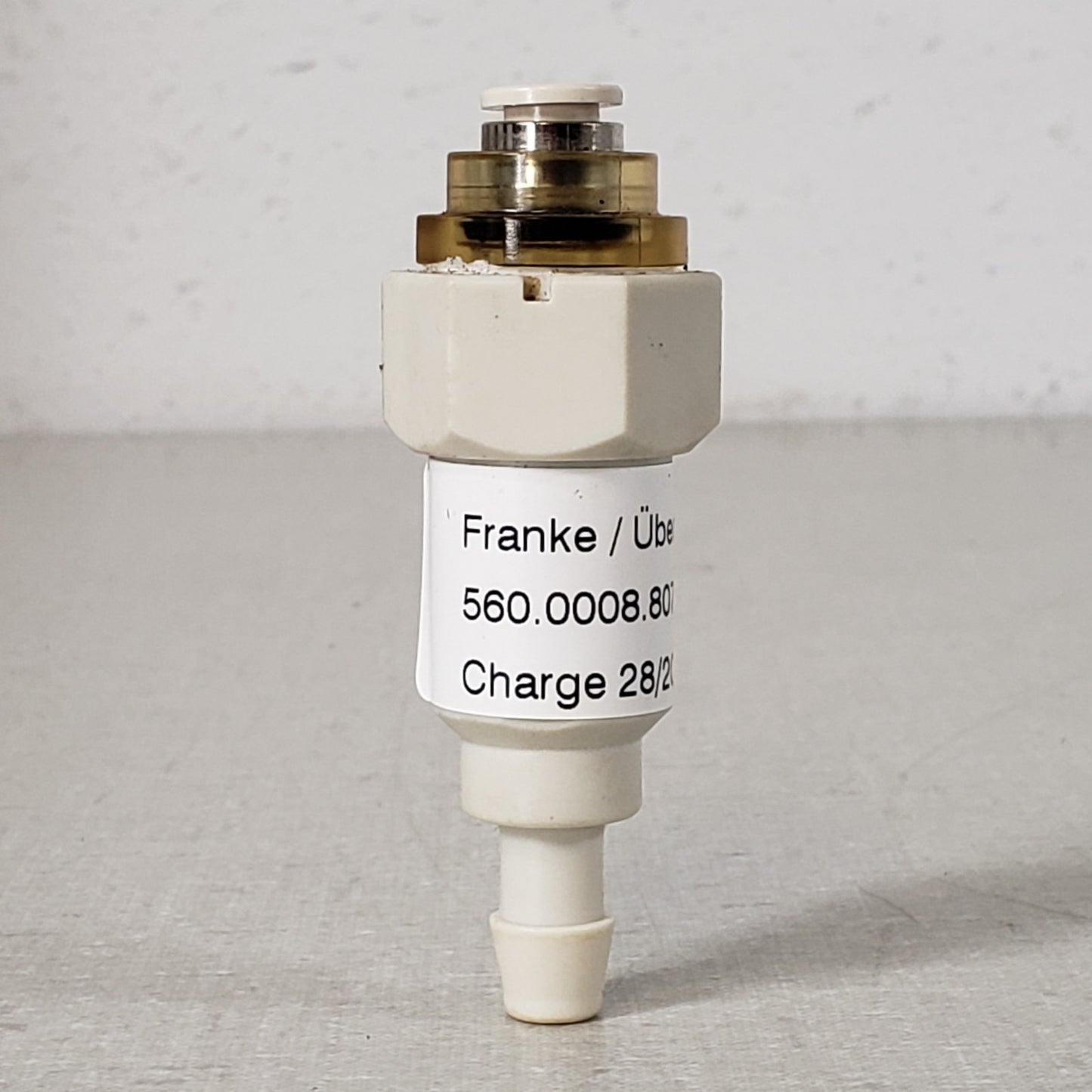 Franke 560.0008.807 12 Bar Pressure Relief Valve From an A800 Esspresso Machine