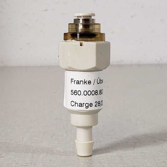 Franke 560.0008.807 12 Bar Pressure Relief Valve From an A800 Esspresso Machine