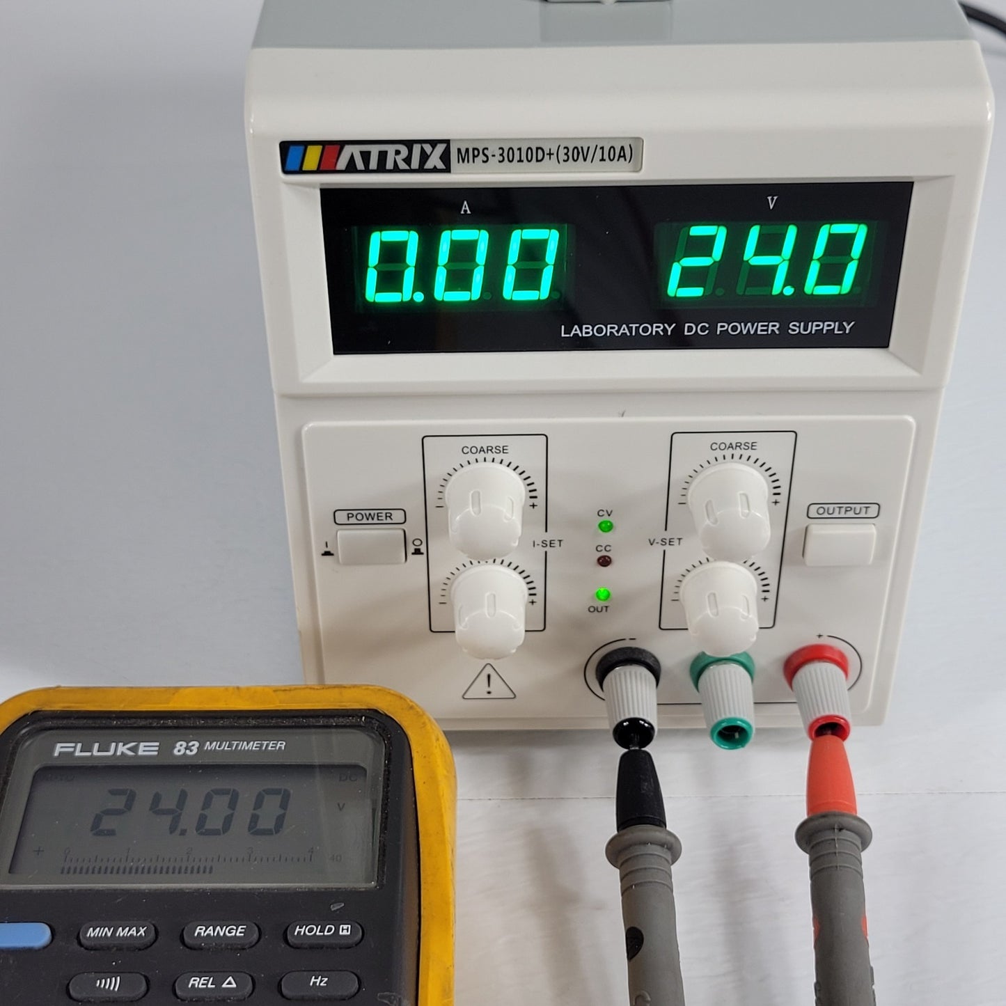 Matrix MPS-3010D+ 30V 10A Variable Regulated DC Laboratory Bench Power Supply