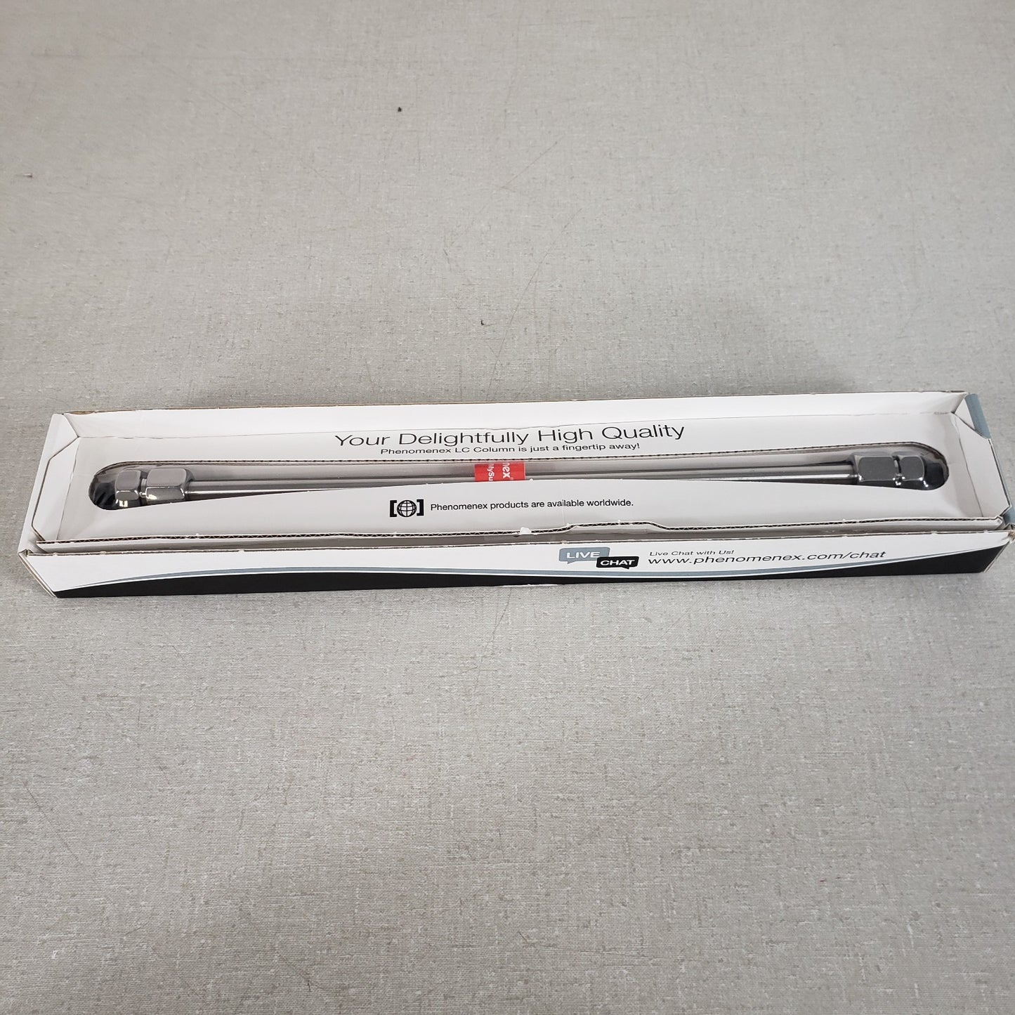 Phenomenex 00H-0138-K0 LC Column GC Sample Prep Rezex ROA-Organic Acid H+ 8%