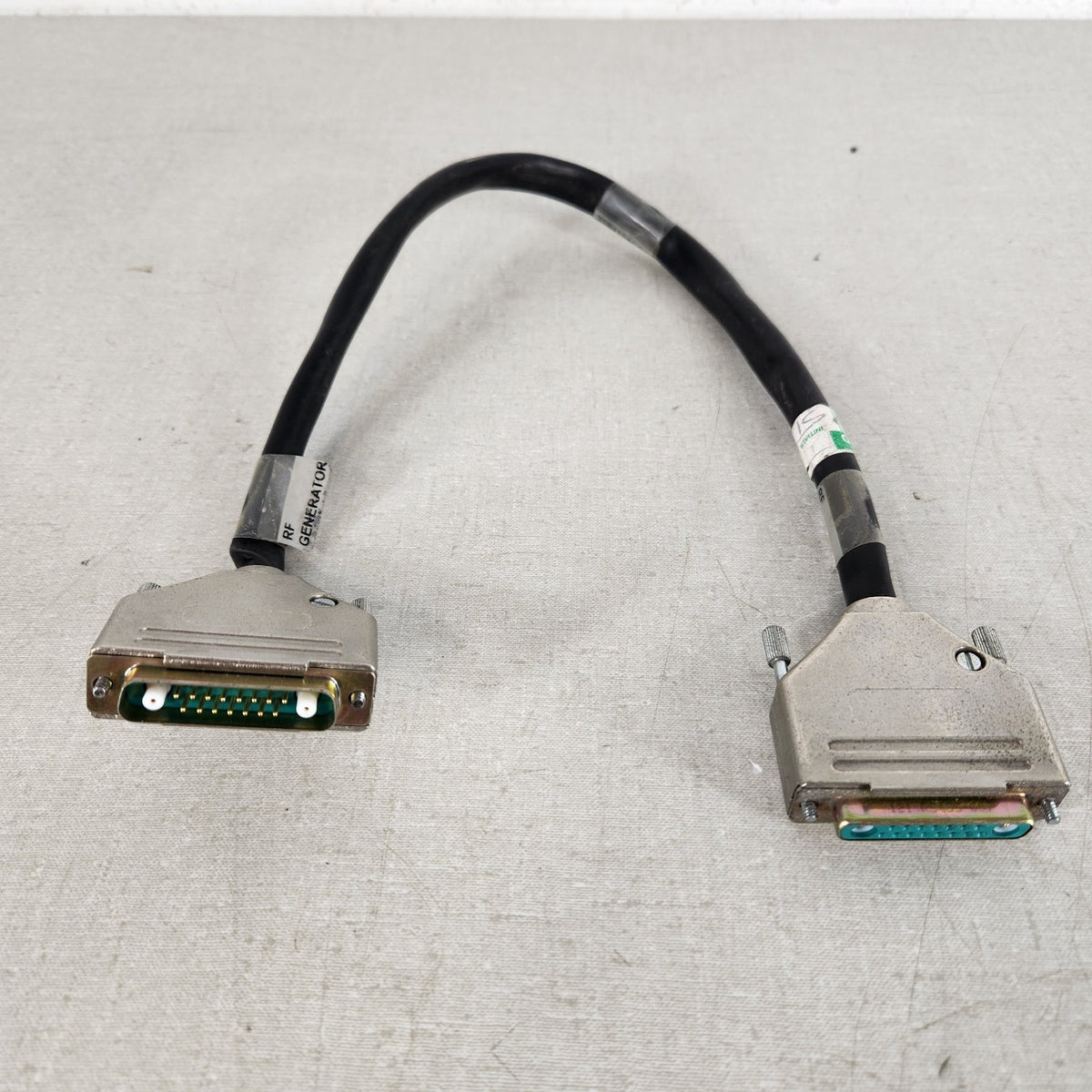 Wavelength CKT-204 17W2 Hybrid D-Sub 15+2 Pin Interconnect Patch Cable Assembly