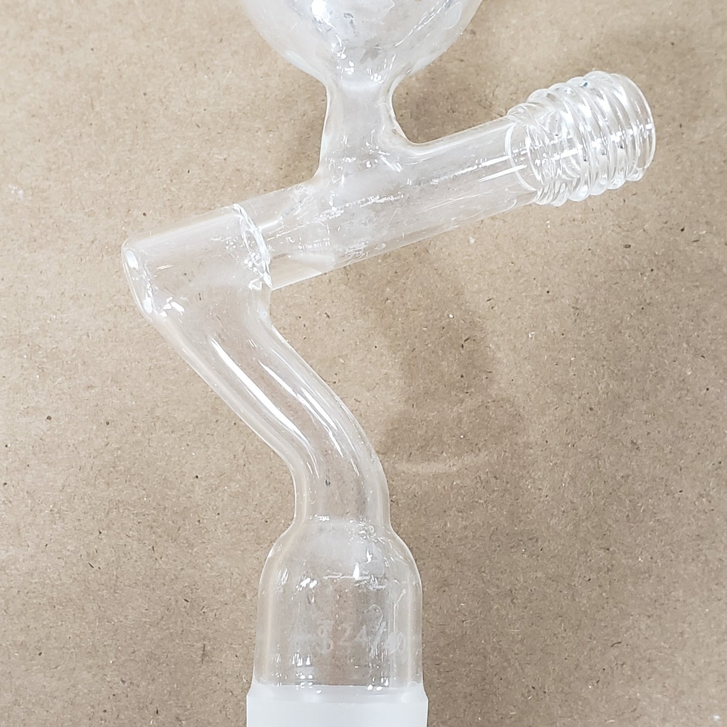 Chipped Chemglass AF-0548-02 200mL Addition Funnel 24/40 Joint Size Med Frit