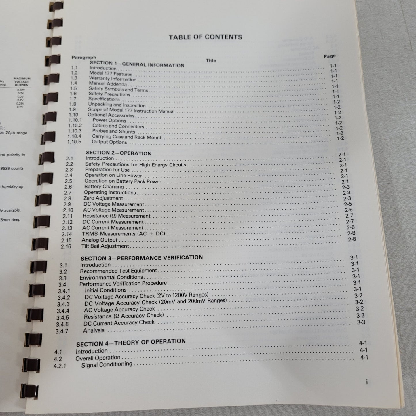 Keithley 29683 Rev D Model 177 Microvolt DMM 1788 Battery Pack Manual